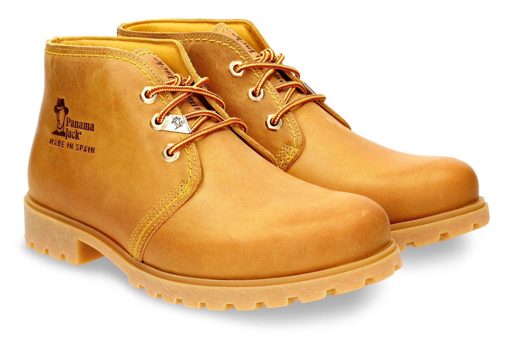 Panama Jack Veterschoenen , blokhak, herfstmode, veterschoen met logo-embossing