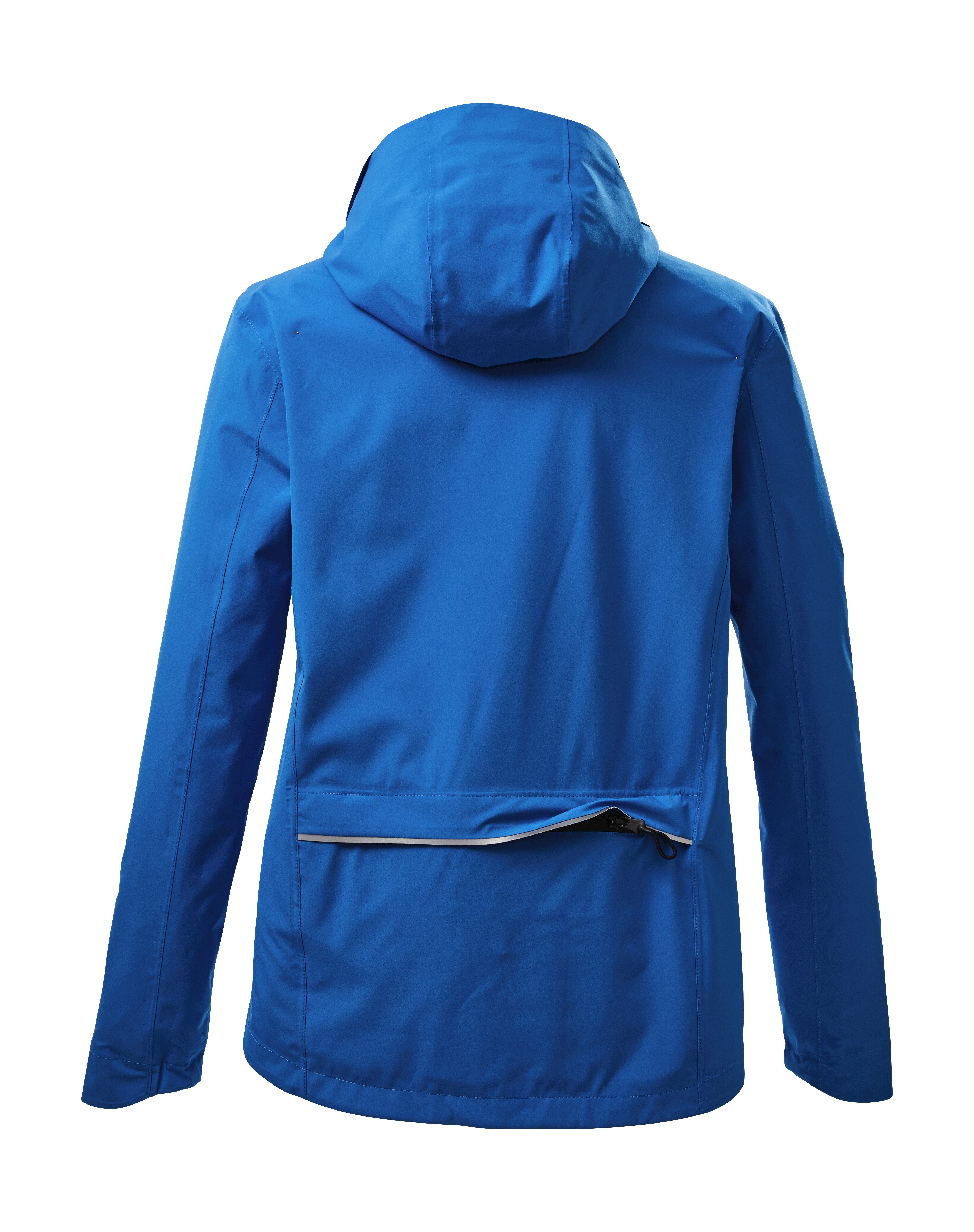 Killtec Functioneel jack KOS 23 MN JCKT Lichte, waterdichte functionele jas met helmcompatibele capuchon