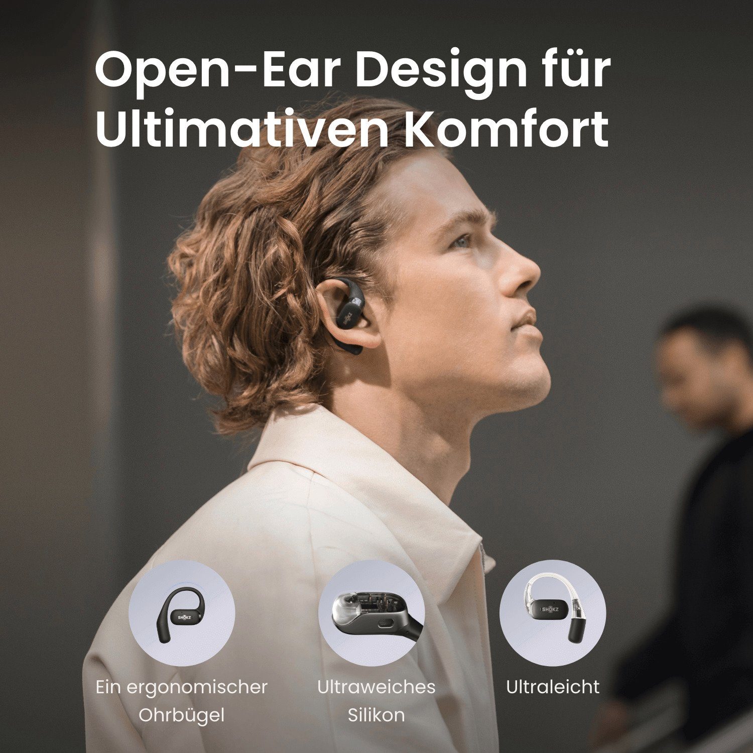 Shokz In-ear-oordopjes OpenFit