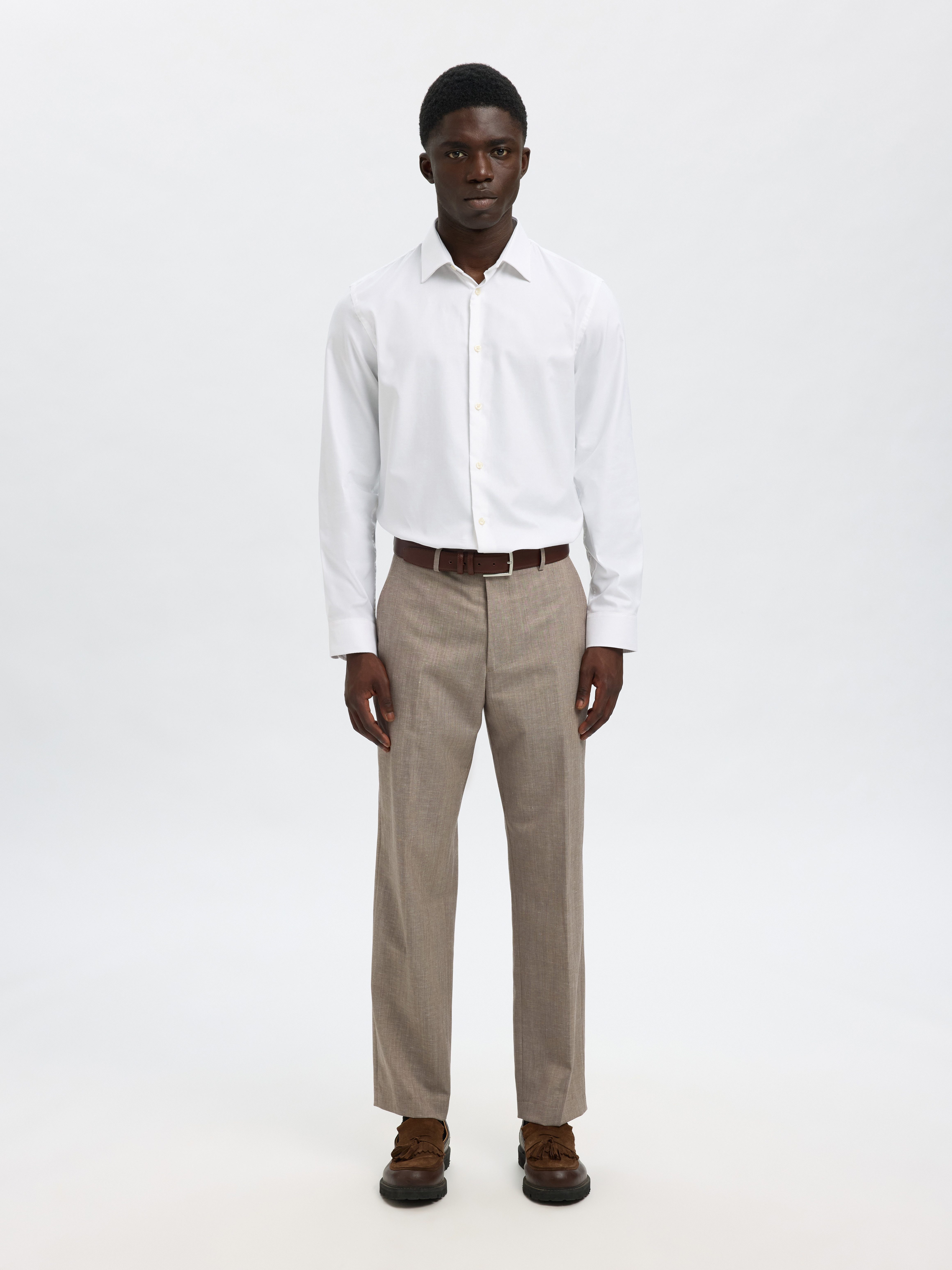 SELECTED HOMME Overhemd met lange mouwen SLHSLIMCLARK SHIRT LS NOOS