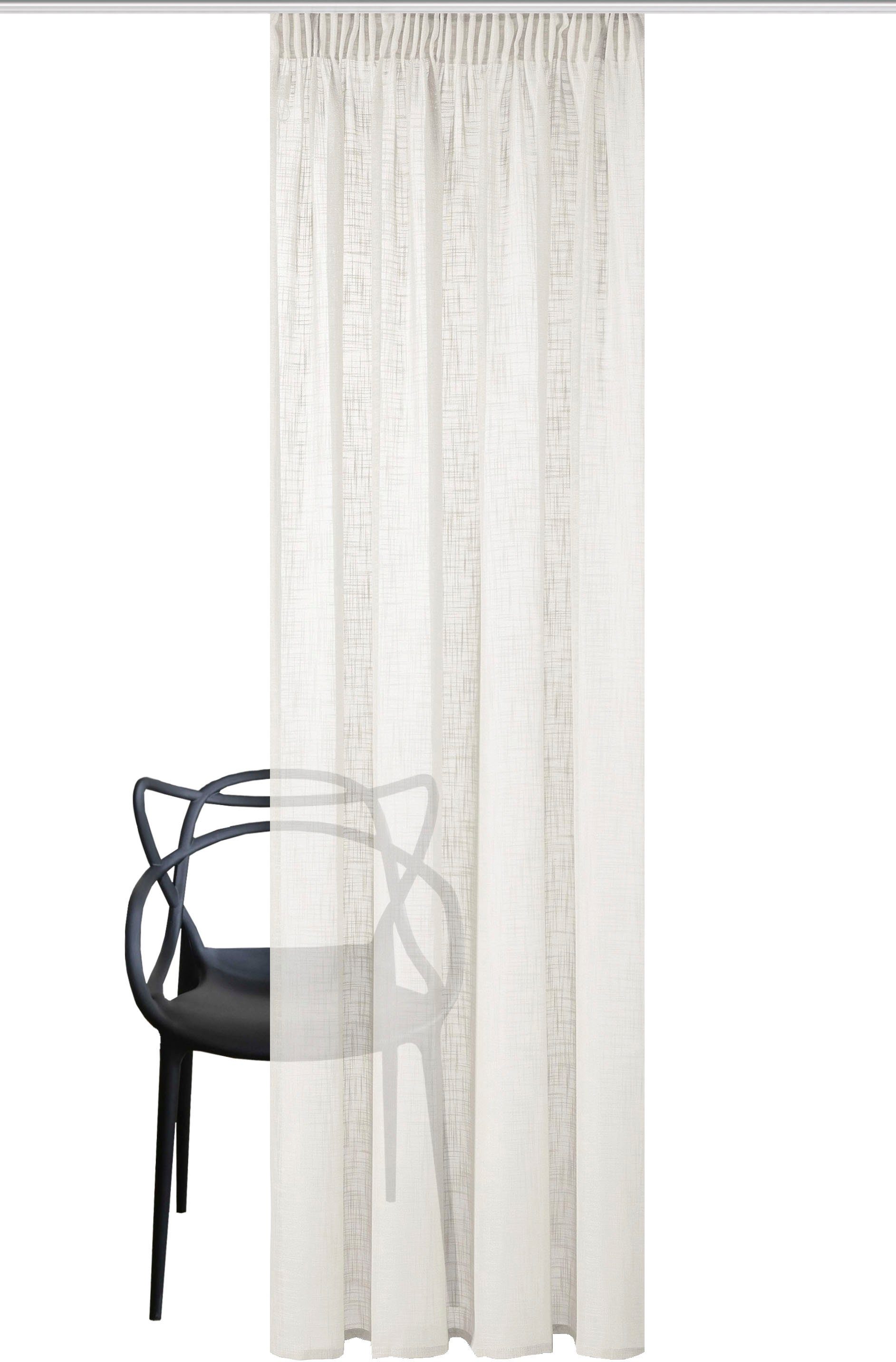 Home Basics Gordijn Softy Kombibandschal SOFTY uni (1 stuk)