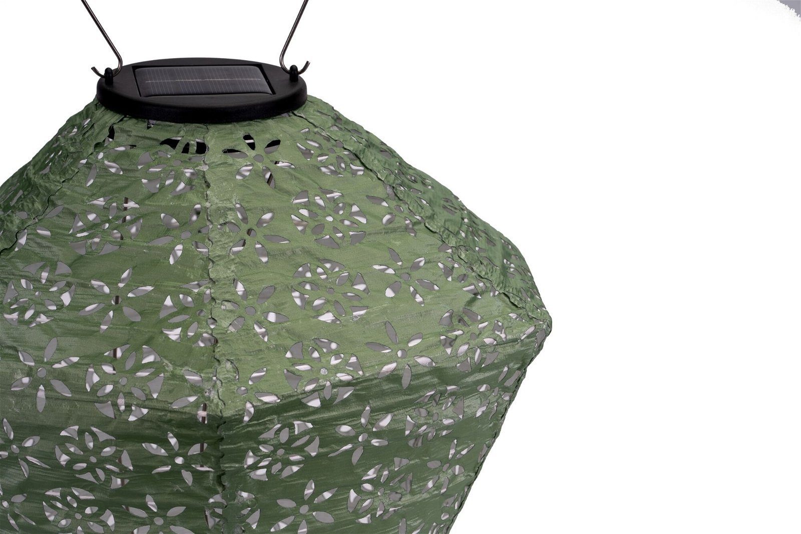 Pauleen Led-solarlamp Sunshine Flower lampion solar groen Tyvek vlies