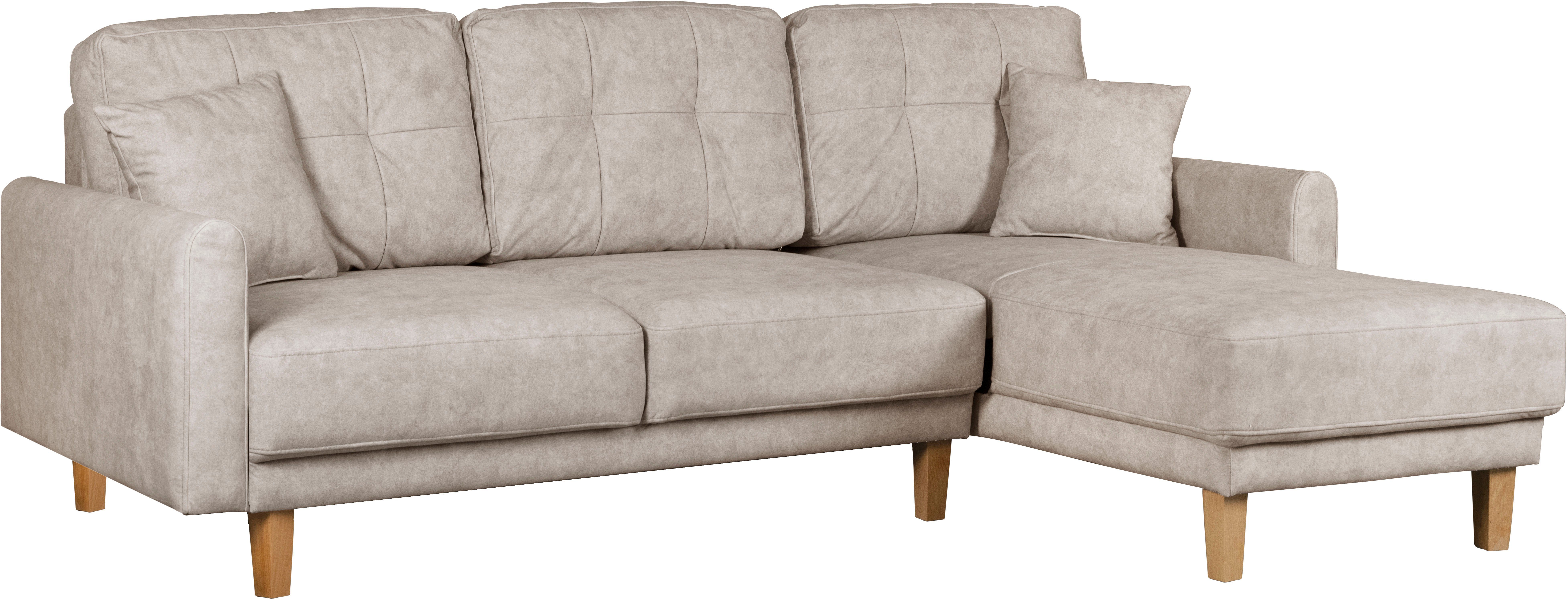 Home affaire Hoekbank TRIPLO optionele slaapbank met bedlade, afmetingen B/D/H: 234/164/89 cm