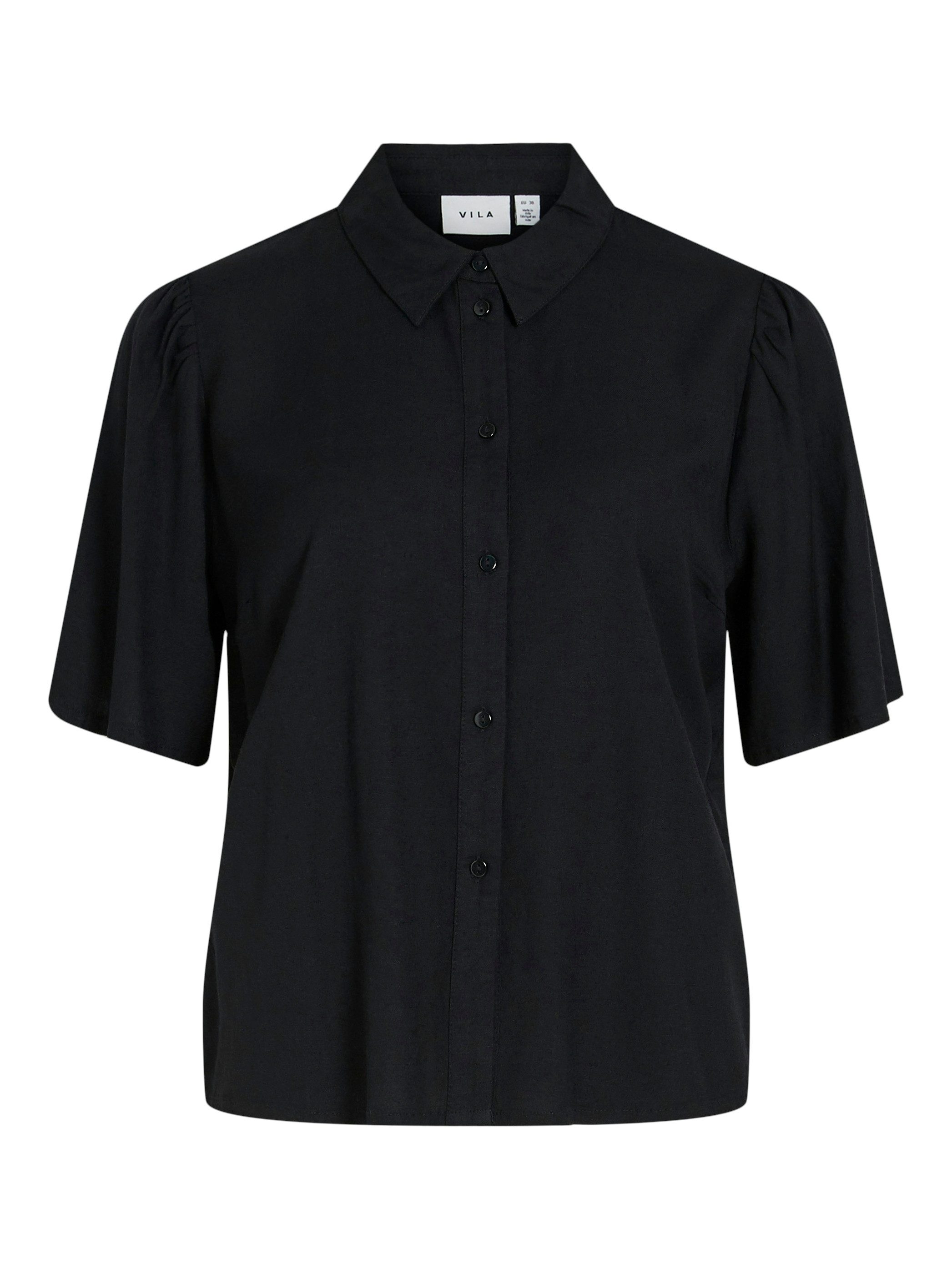 Vila Blouse met korte mouwen VIPRICIL S/S NEW SHIRT - NOOS