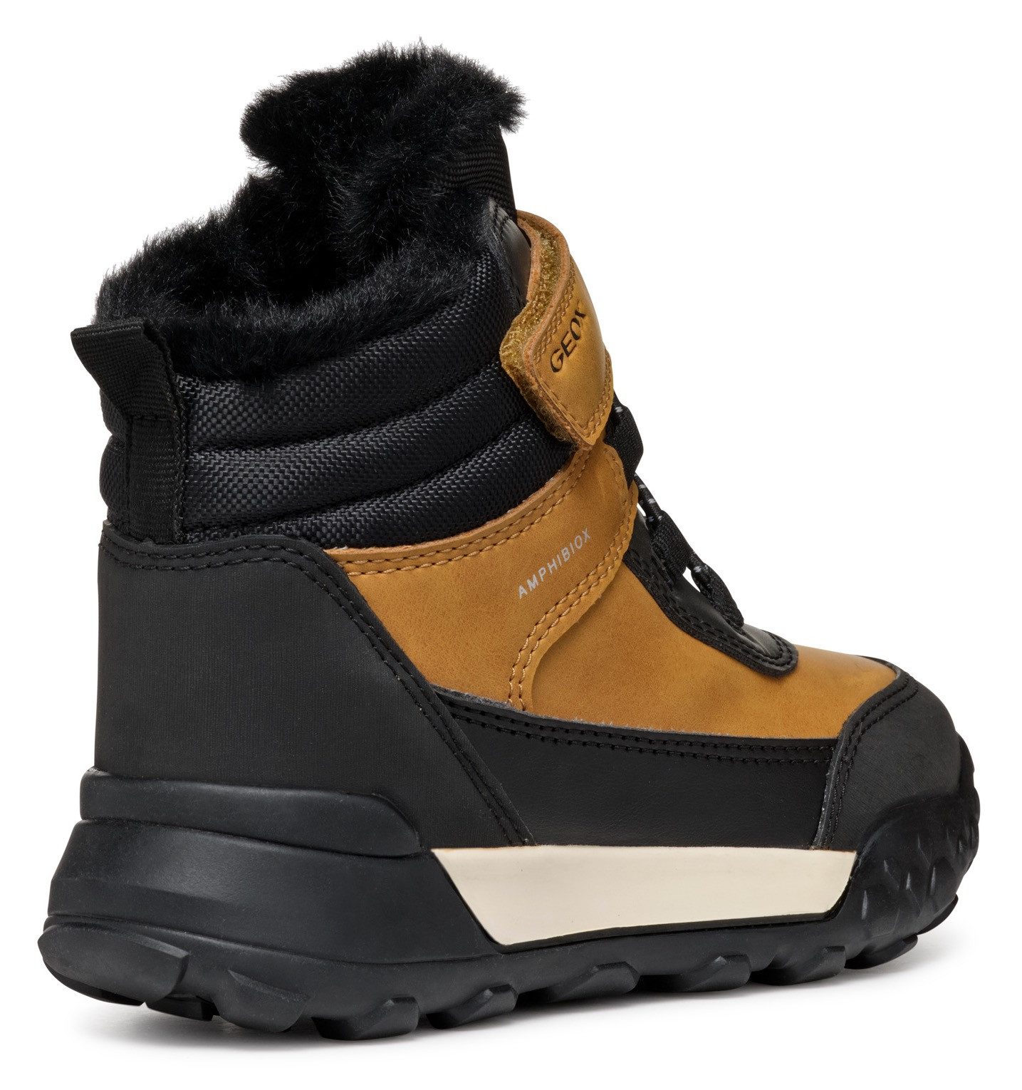 Geox Winterlaarzen J TREKKYUP BOY B ABX Klittenbandlaarzen, sneeuwlaarzen, winterlaarzen met klittenband