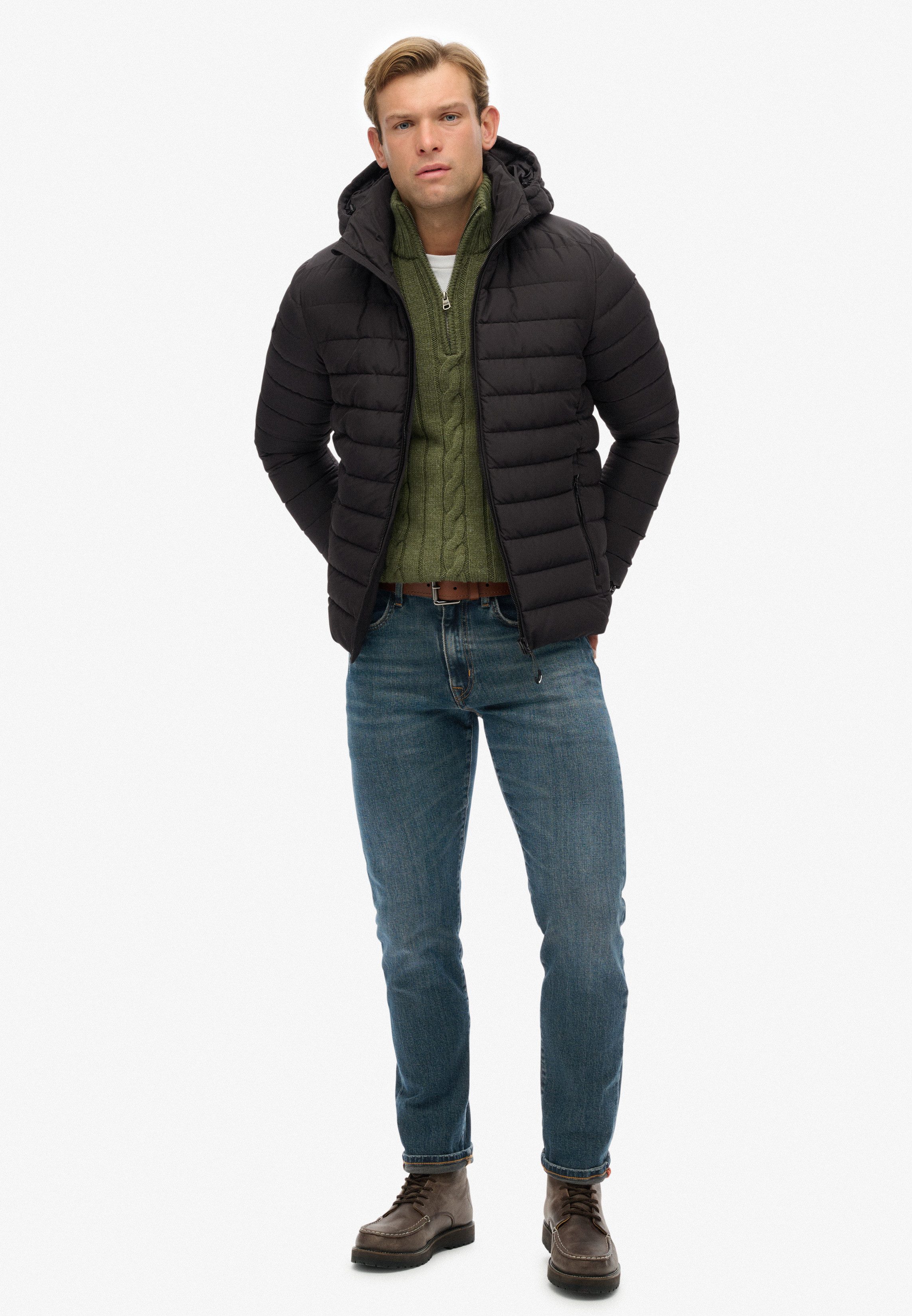 Superdry Gewatteerde jas HOODED FUJI PADDED JACKET