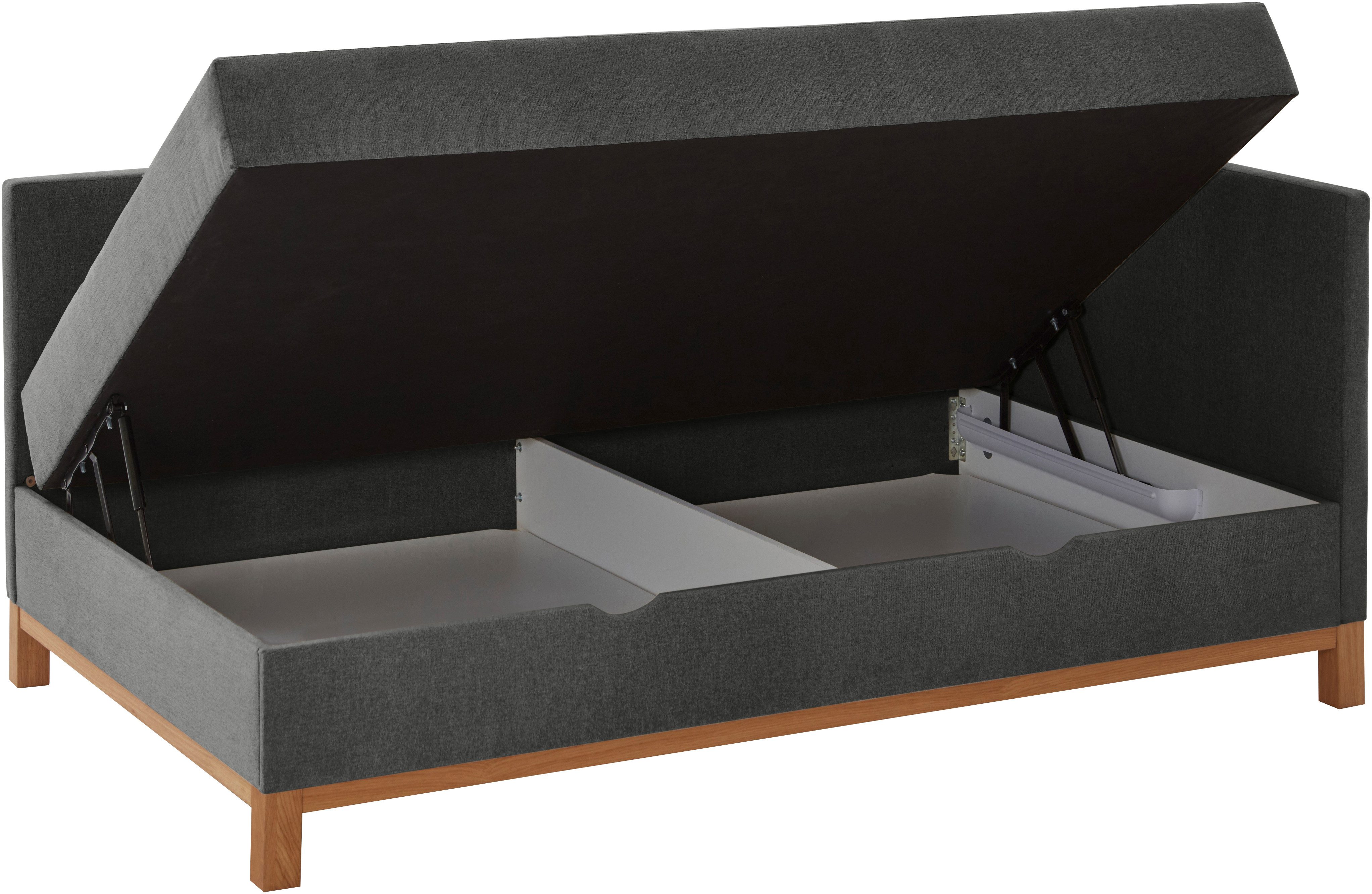 meise.möbel Bed Santos incl. matras en bedlade, verkrijgbaar in de maten 90, 120, 140 cm