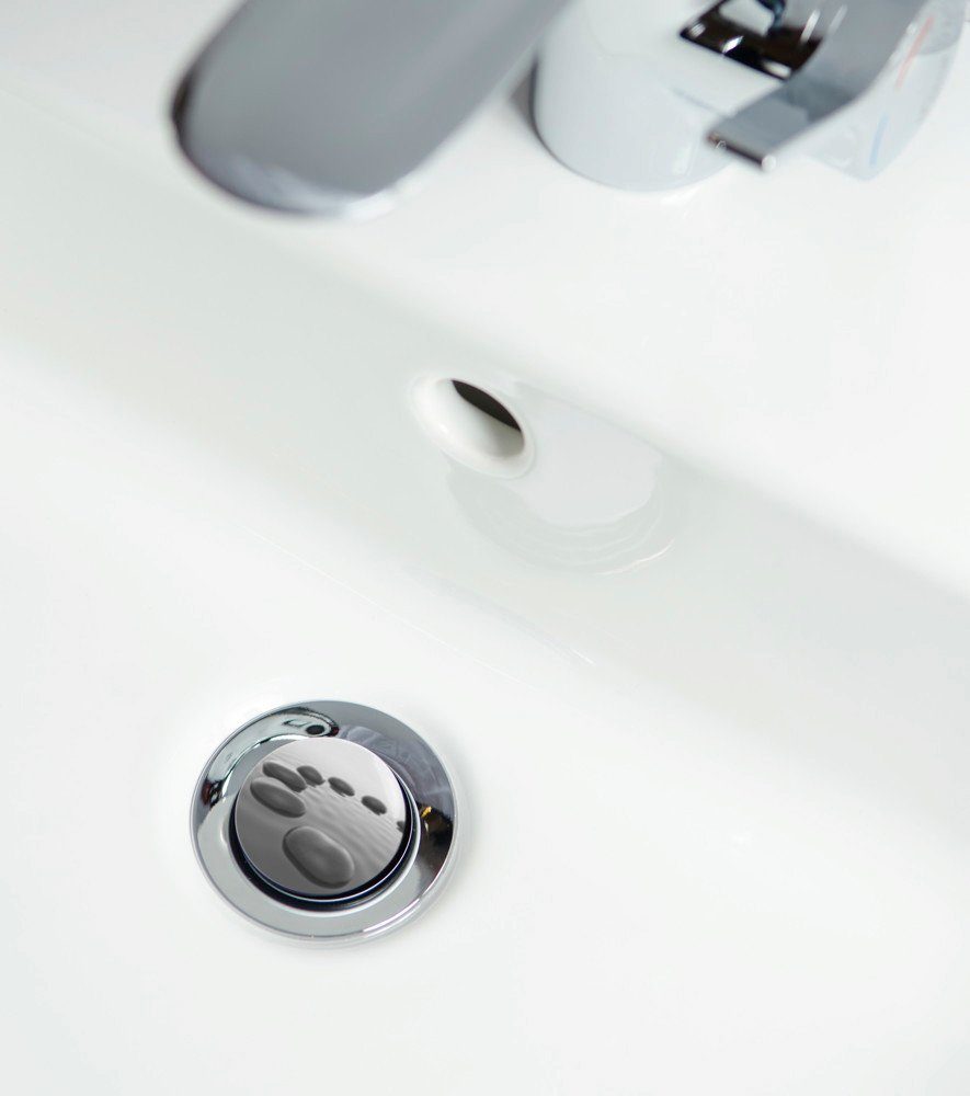 Sanilo Set badkameraccessoires Black Stones bestaand uit toiletzitting, badmat en wastafelplug (complete set, 3-delig)