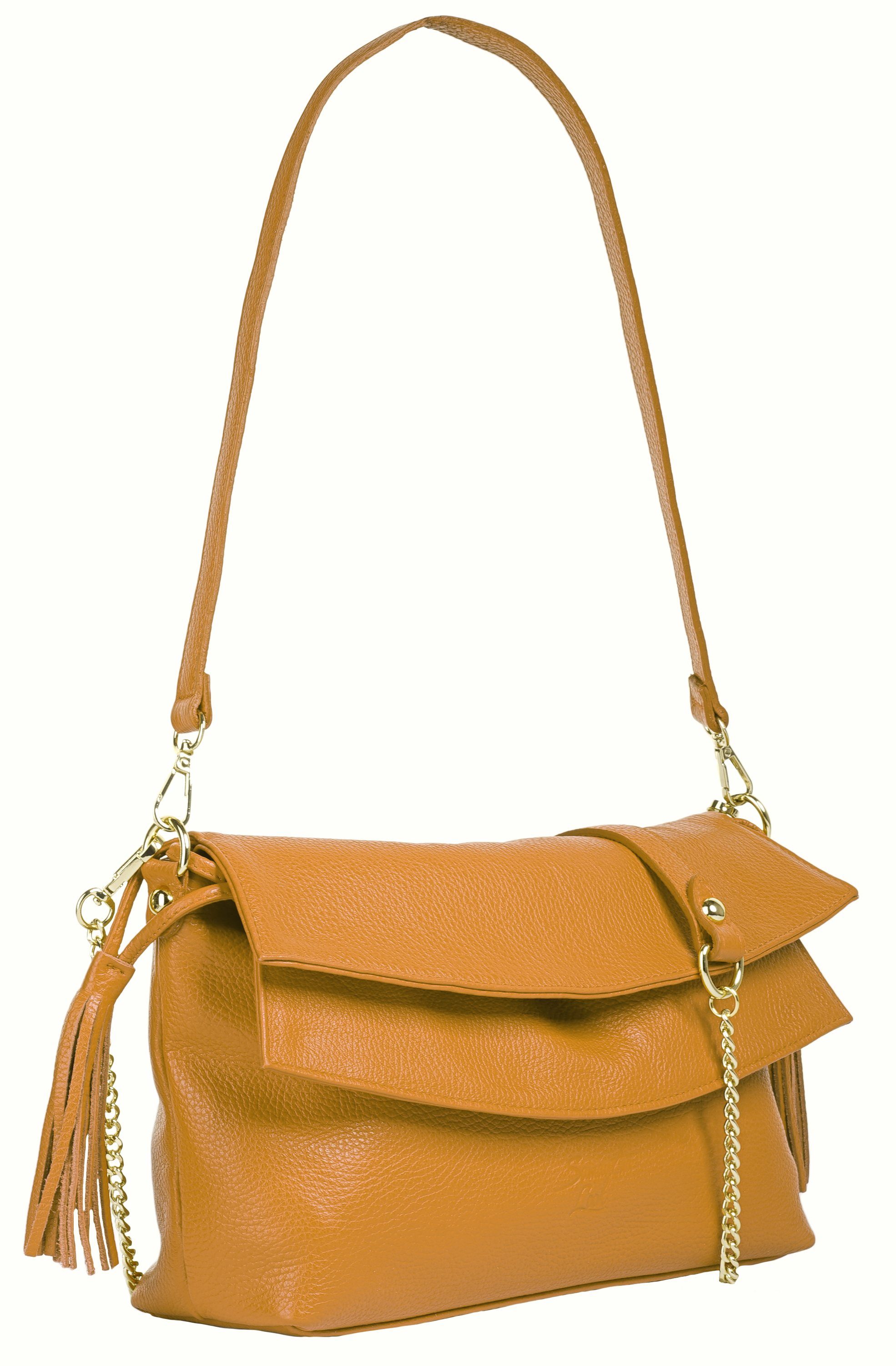 Samantha Look Schoudertas echt leer, made in italy