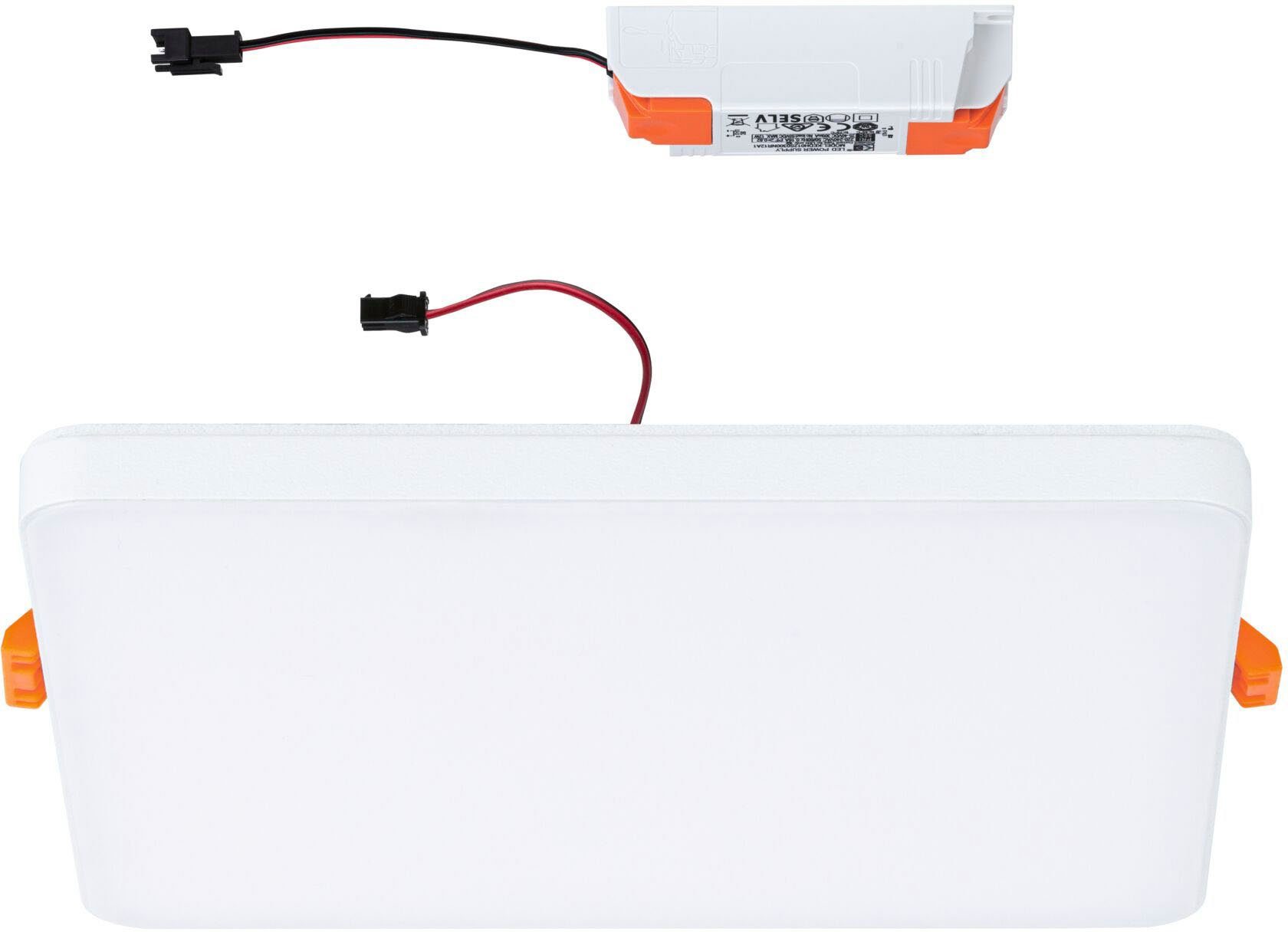 Paulmann Ledinbouwlamp Veluna VariFit Edge IP44 vierkant 160x160mm 1100lm 3000K Wit (1 stuk)