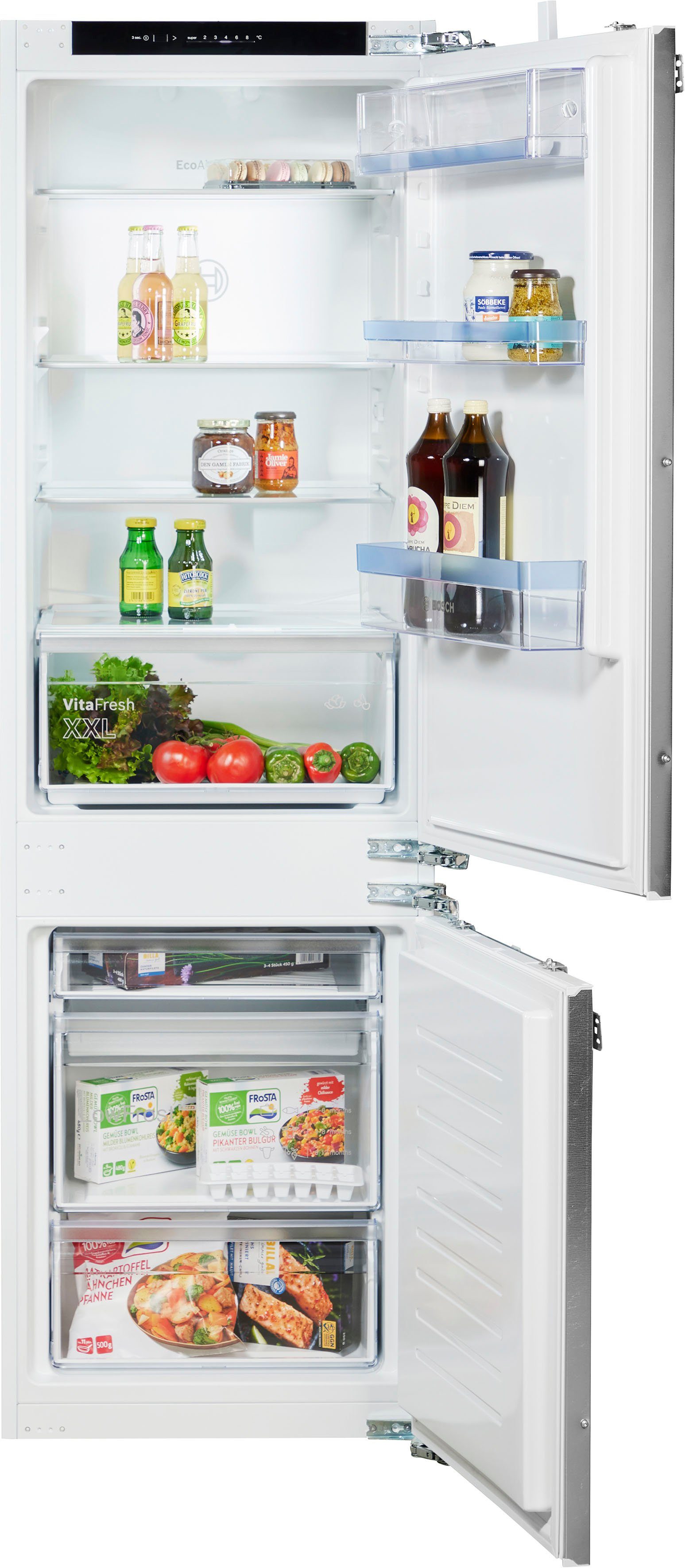 BOSCH Inbouw koel-vriescombinatie KIV86VFE1, 177,2 cm x 54,1 cm