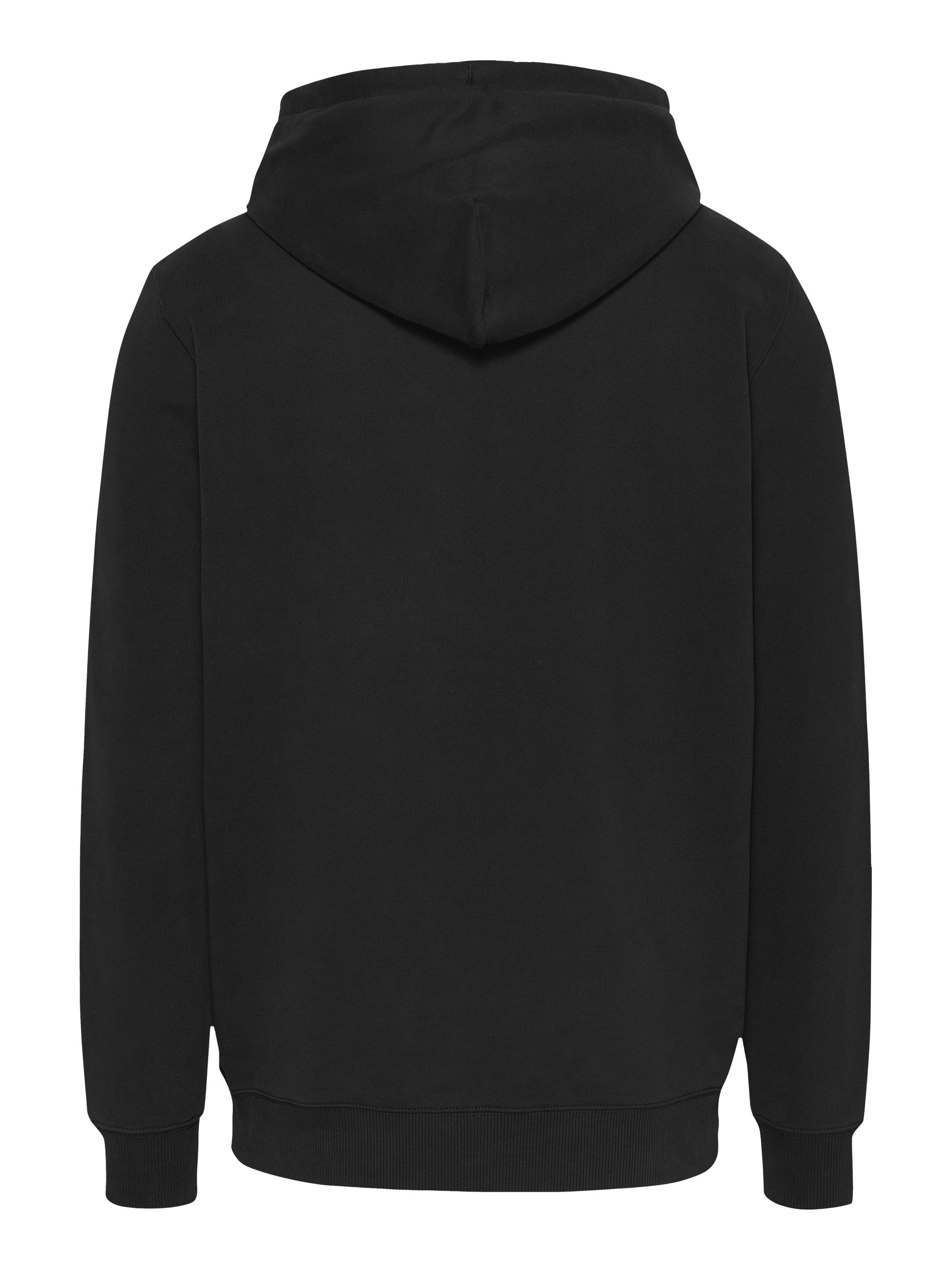 Tommy Jeans Plus Hoodie TJM REG ENTRY GRAPHIC HOODIE EXT in grote maten logoprint kangoeroezak