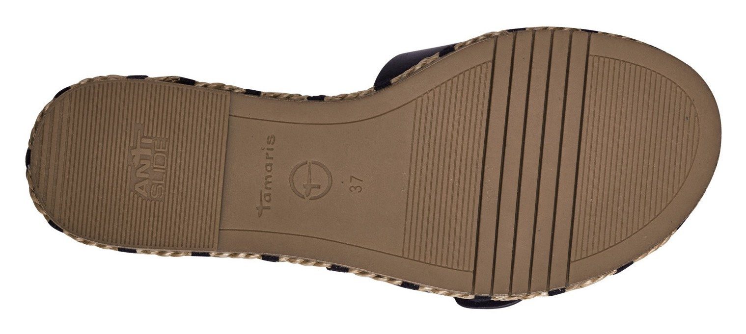 Tamaris Slippers , zomerschoen, slippers met antislide-hak