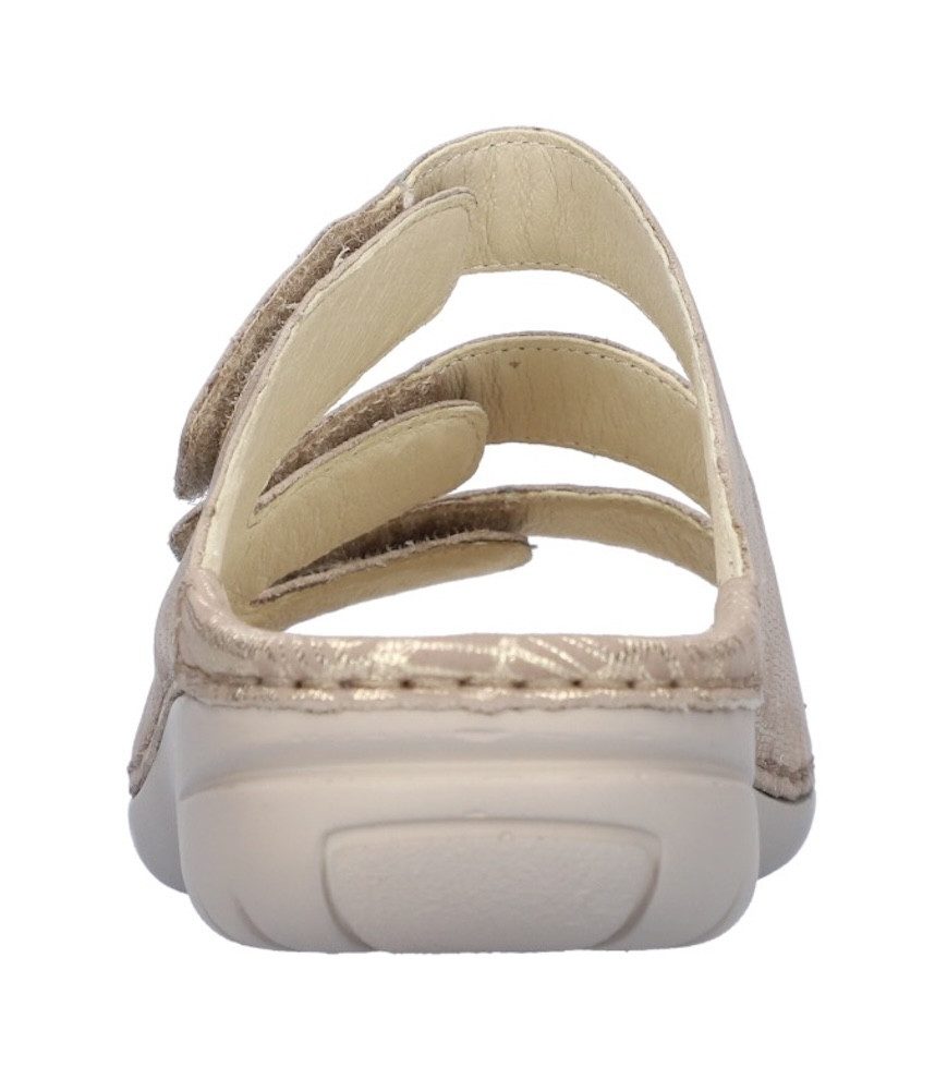Waldläufer Slippers GUNNA , sleehak, zomerschoen, pantoffels in comfortabele schoenwijdte g