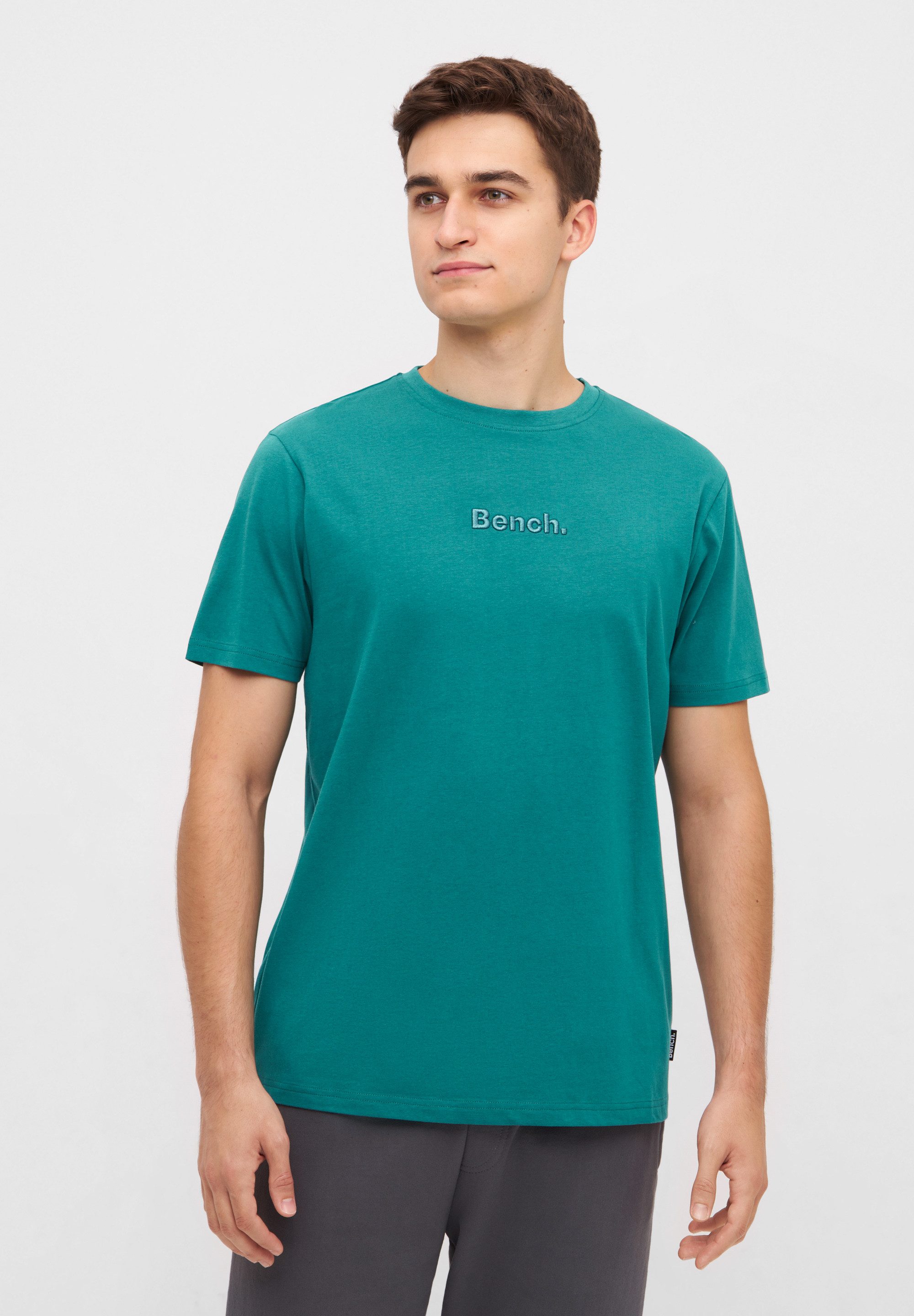 Bench. Shirt met korte mouwen RISLEY heren t-shirts maat 56 groen