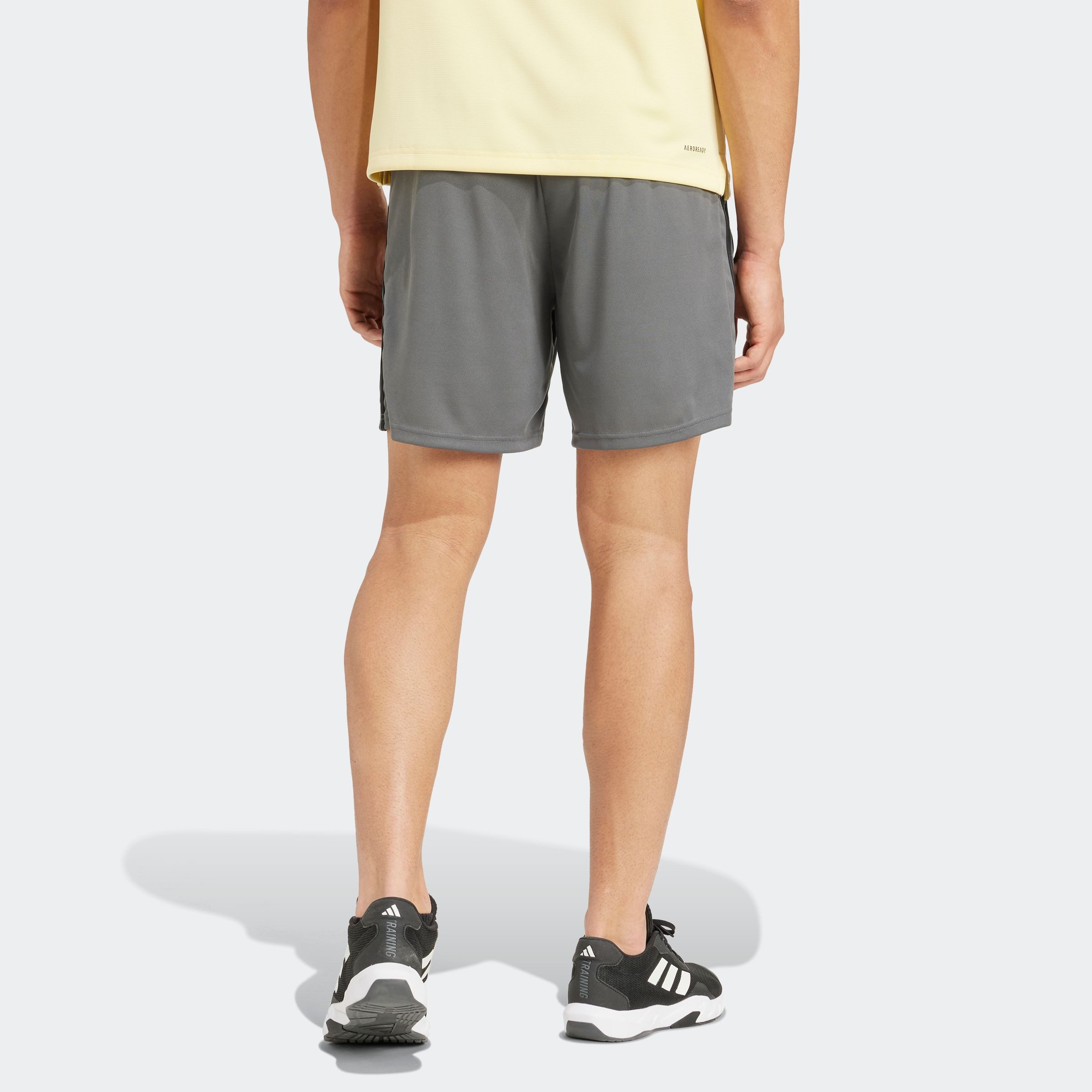 adidas Performance Short TRAIN ESSENTIALS PIQUÉ 3STREPEN TRAININGSSHORT (1-delig)