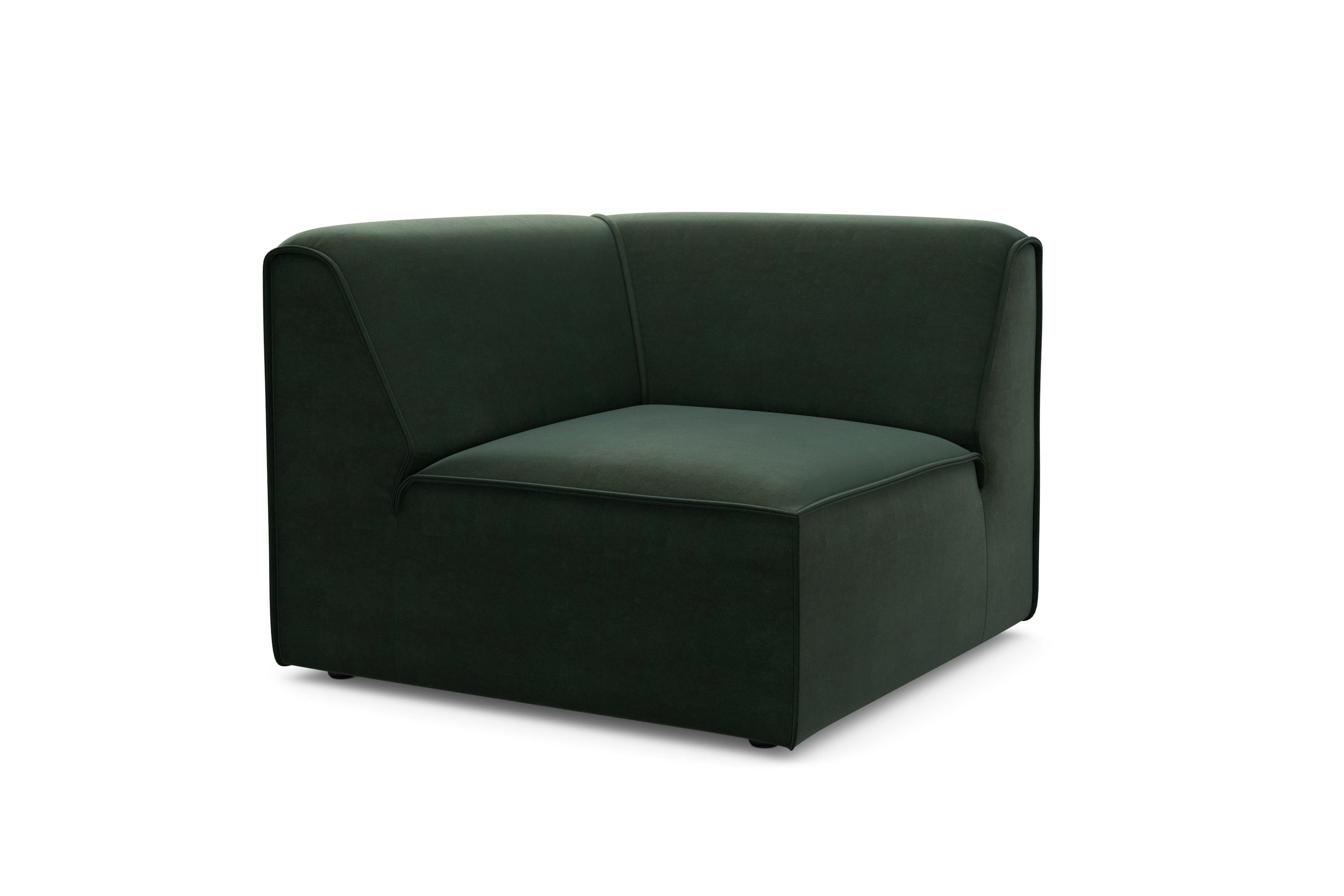 RAUM.ID Bank-hoekelement Merid, sofa-element, afmetingen B/D/H: 97/97/46 cm als module of apart te gebruiken, voor individuele samenstelling
