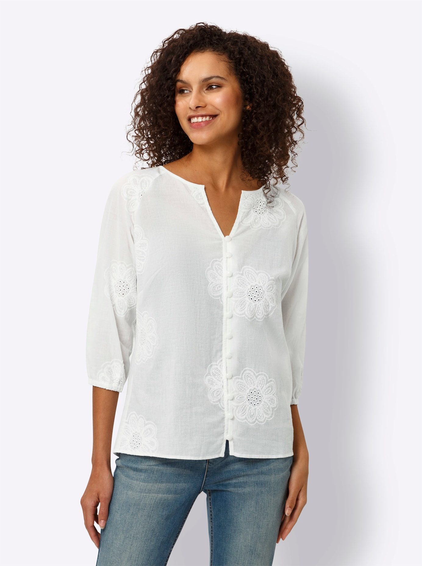 heine Overhemdblouse