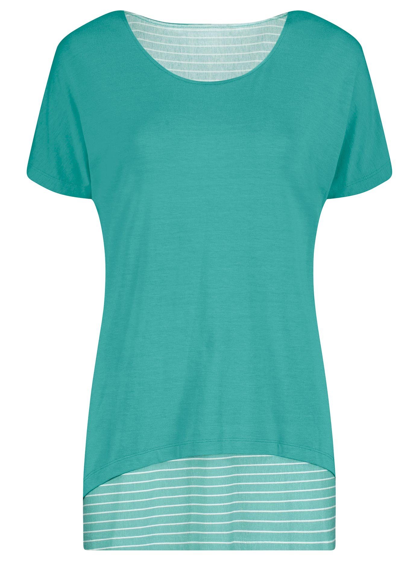 Casual Looks 2-in-1-shirt Shirt + top (1-delig)