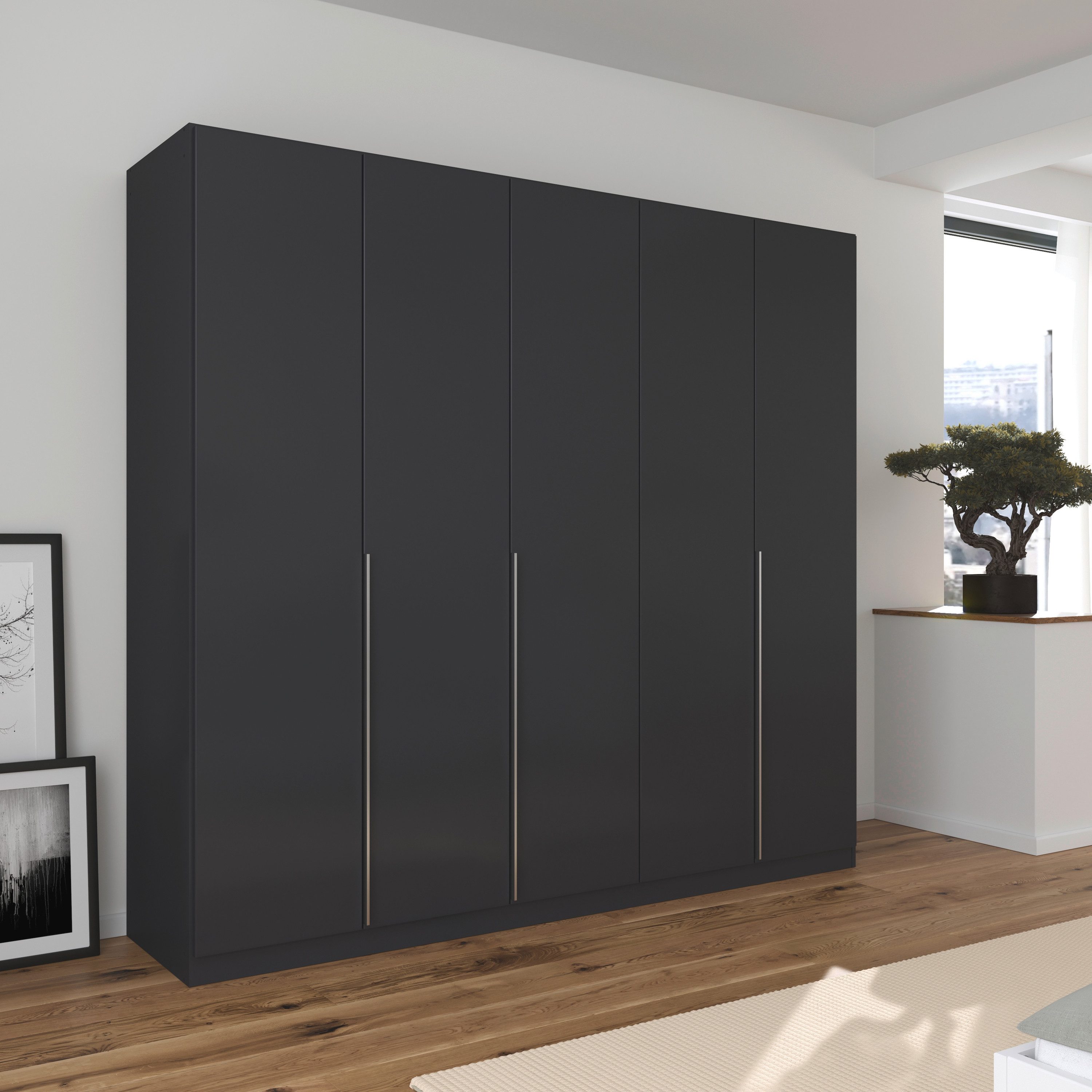 rauch Draaideurkast Kledingkast garderobe AGORDO TOPSELLER slaapkamer doordachte binnenuitrusting, in 6 breedtes en 2 hoogtes made in germany