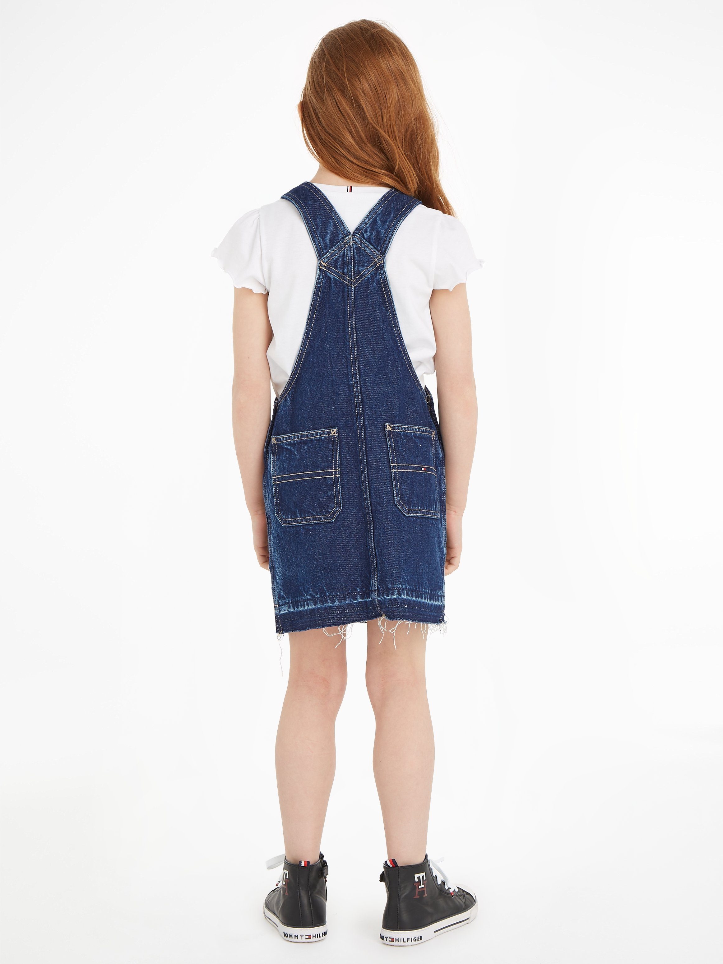 Tommy Hilfiger Salopetjurk DENIM DUNGAREE DRESS