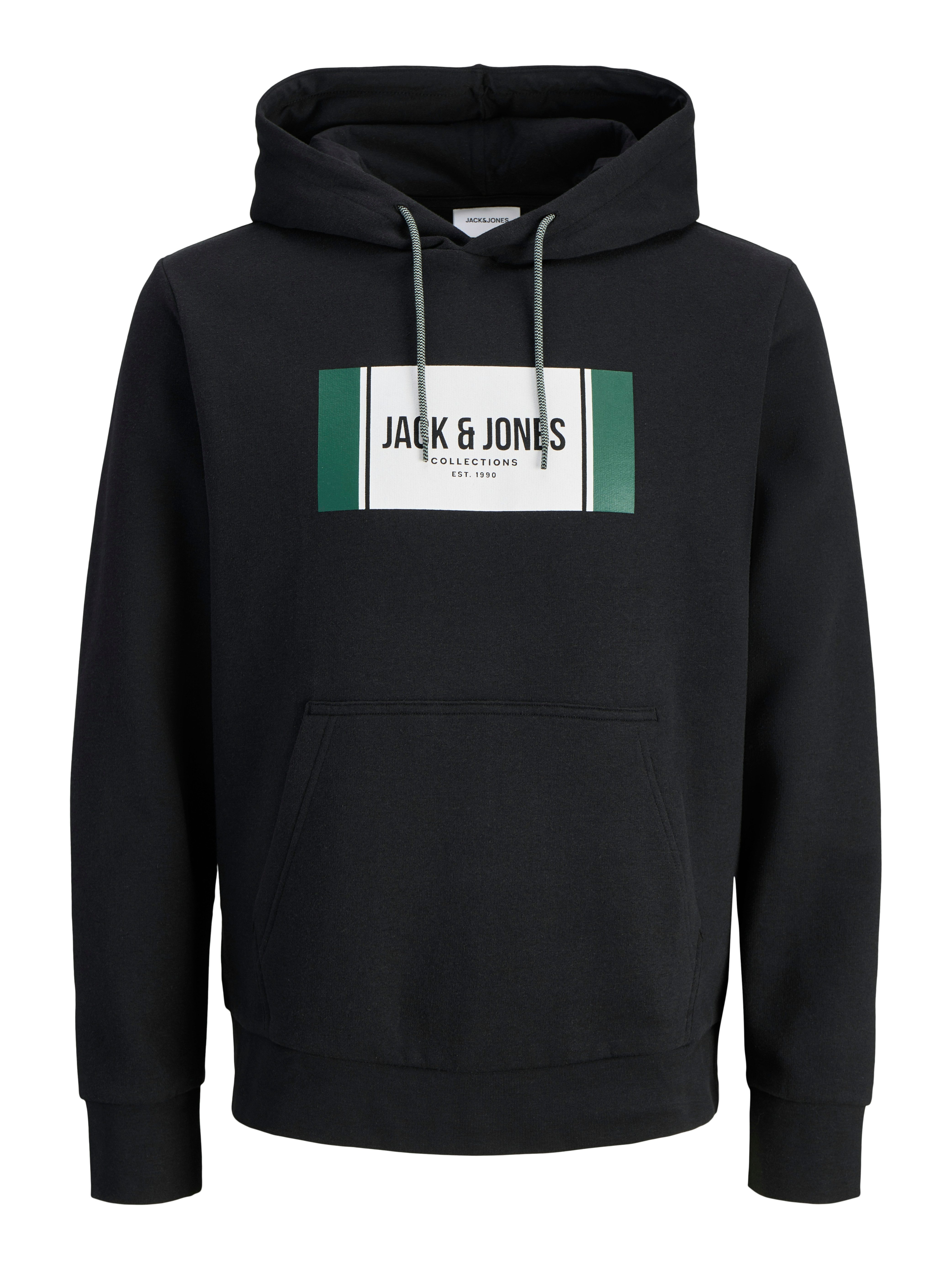 Jack & Jones Hoodie JJHAYATO SWEAT HOOD BTS