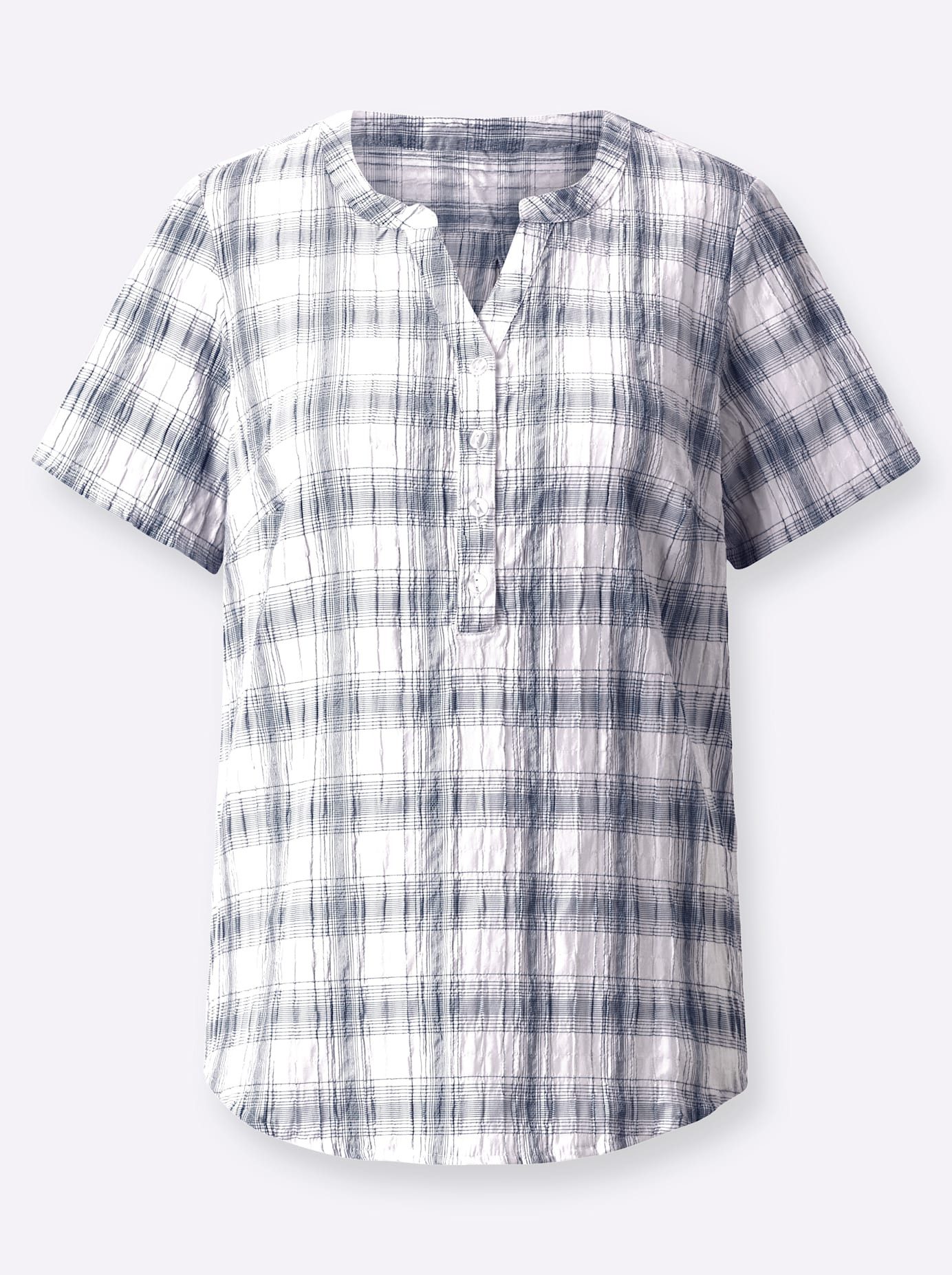 Casual Looks Geruite blouse
