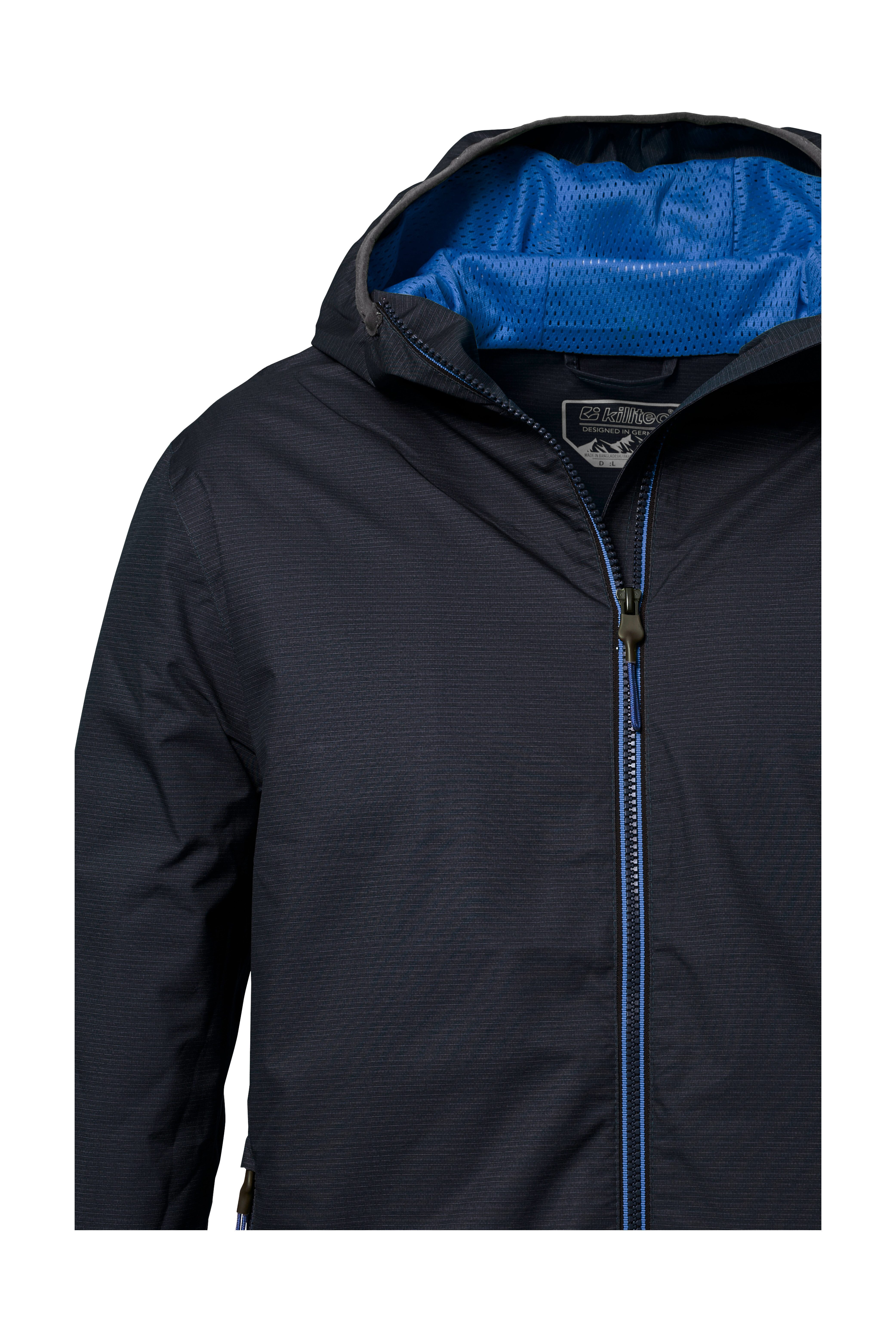 Killtec Outdoorjack KOS 258 MN JCKT Wind- en waterdichte, ademende herenjas, opvouwbaar, PFAS-vrij