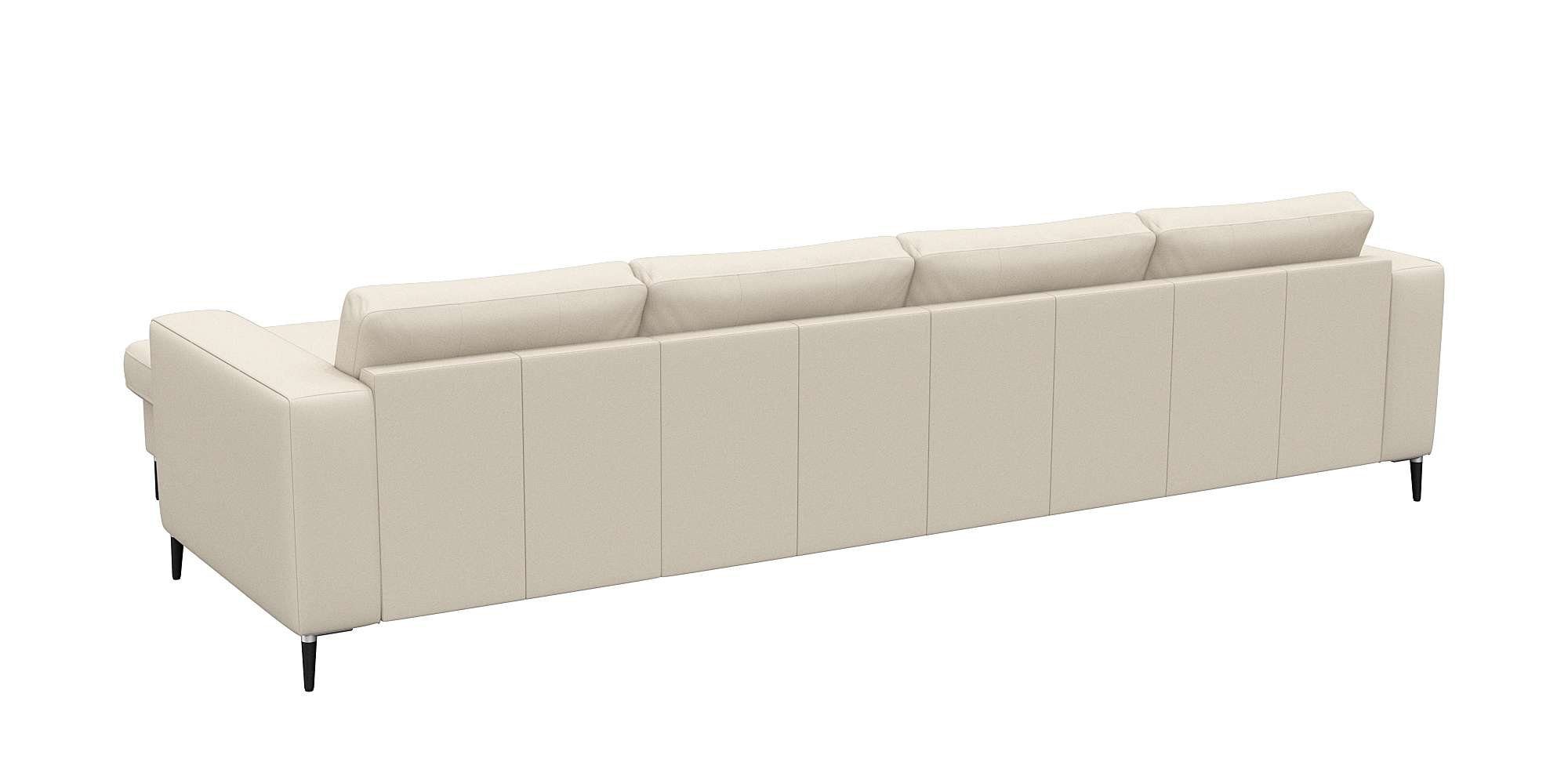 FLEXLUX Hoekbank Fiore, super zitcomfort door koudschuim in de zitting, L-vorm