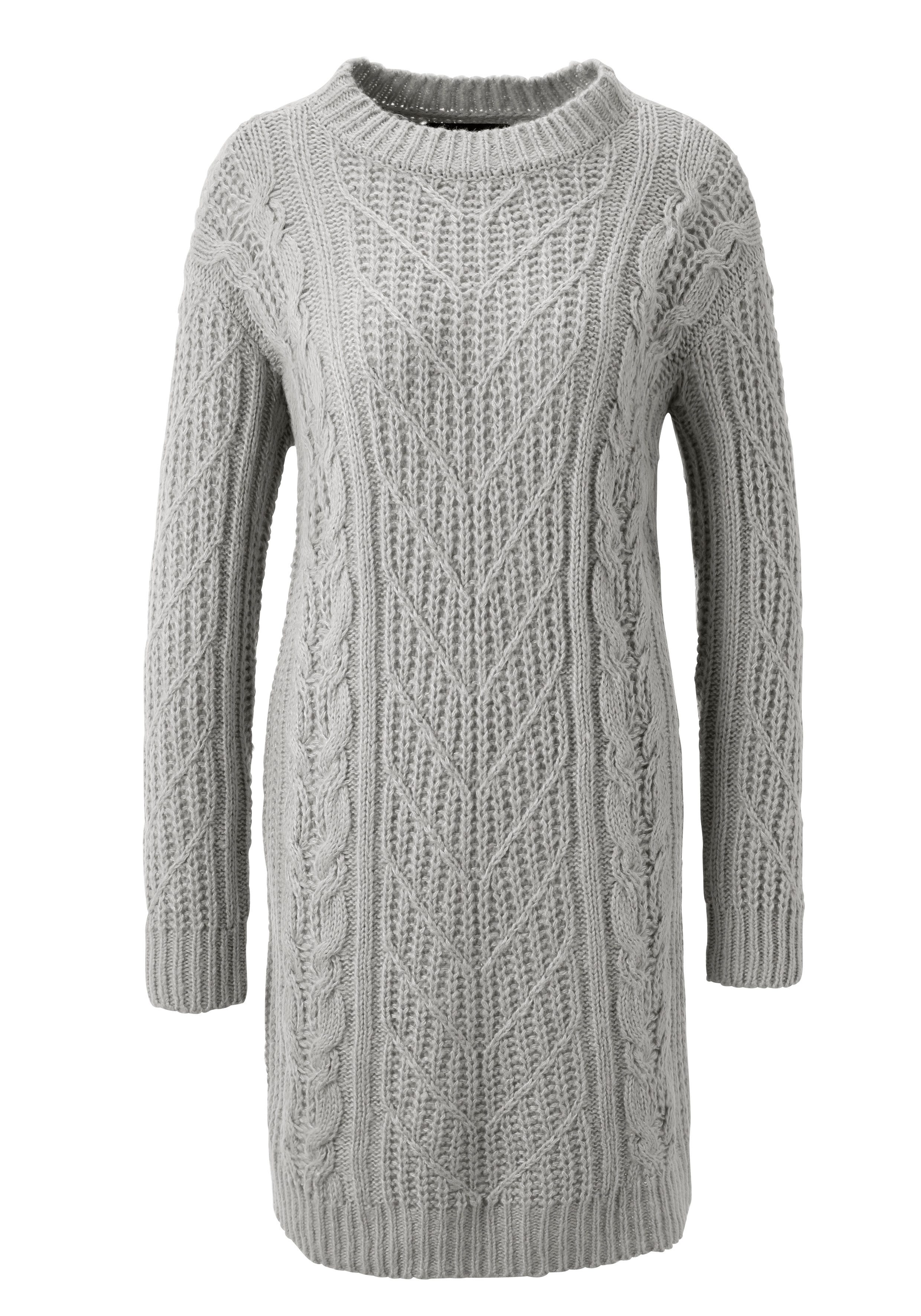 Aniston CASUAL Gebreide jurk trendy motievenmix - nieuwe collectie