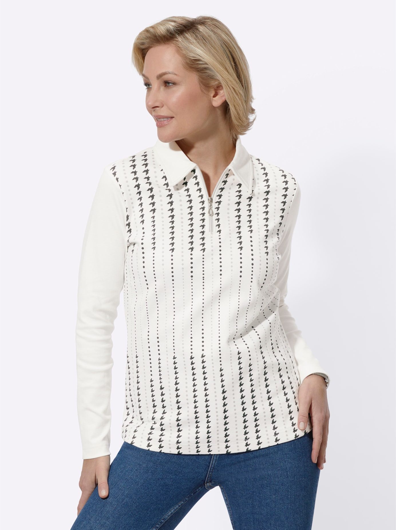 Classic Basics Poloshirt Wintershirt (1-delig)
