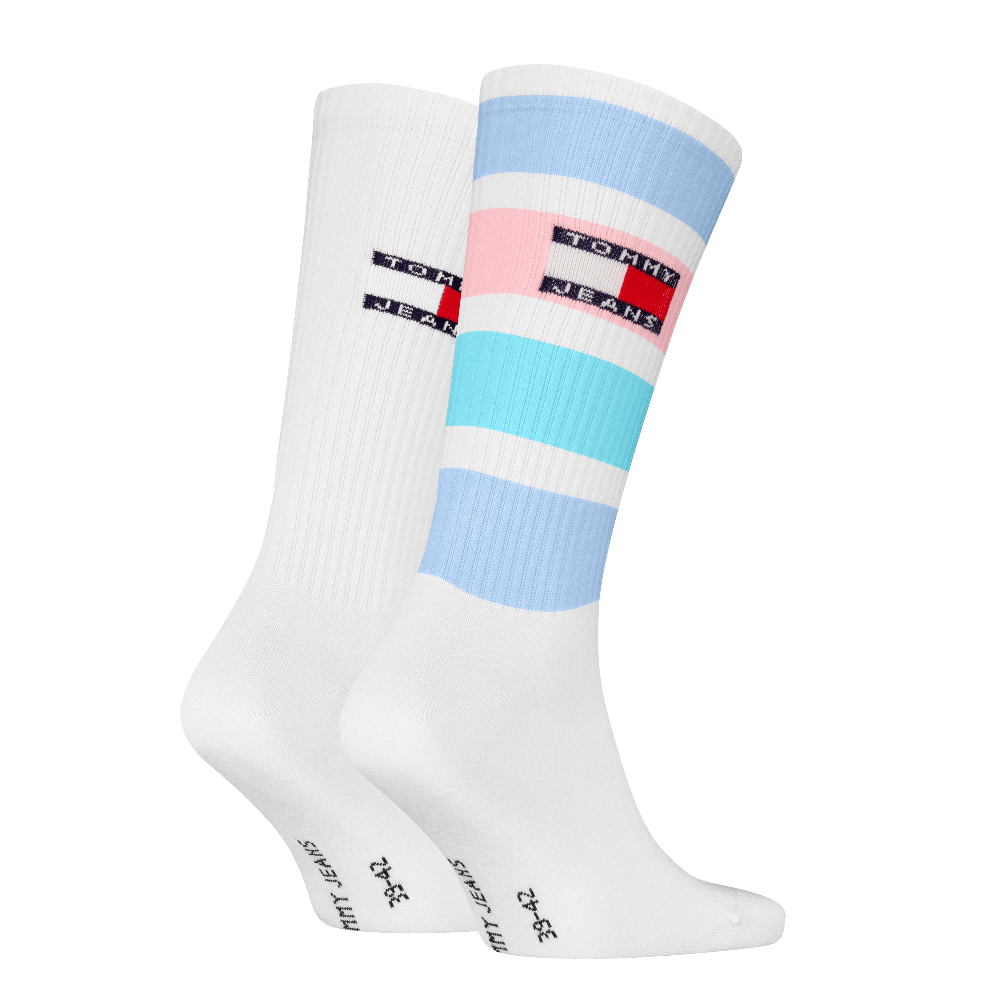 Tommy Hilfiger Sokken TH UNI TJ SOCK 2P FADED RUGBY (2 paar)
