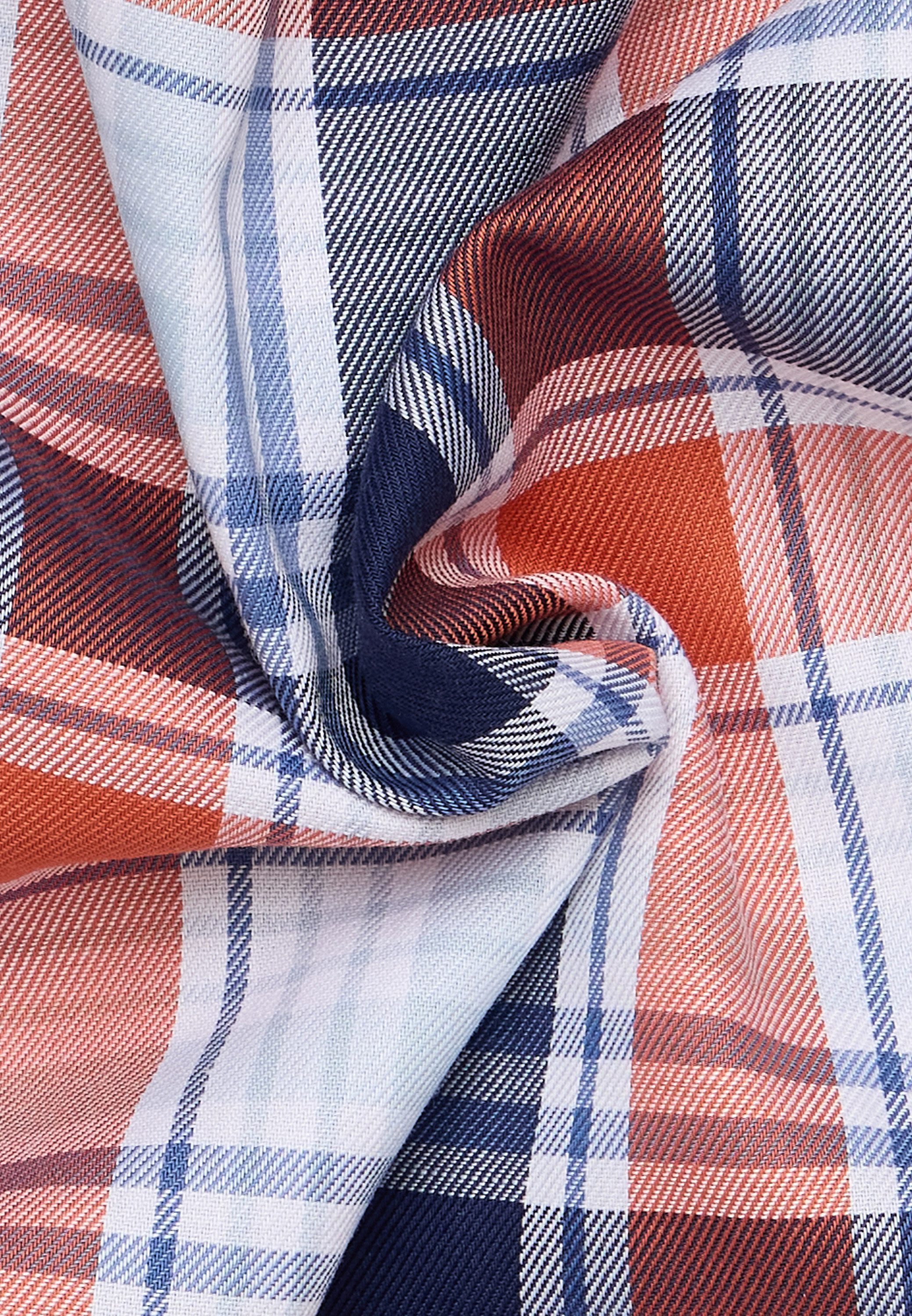 Eterna Overhemd met korte mouwen MODERN FIT NON IRON (strijkvrij)