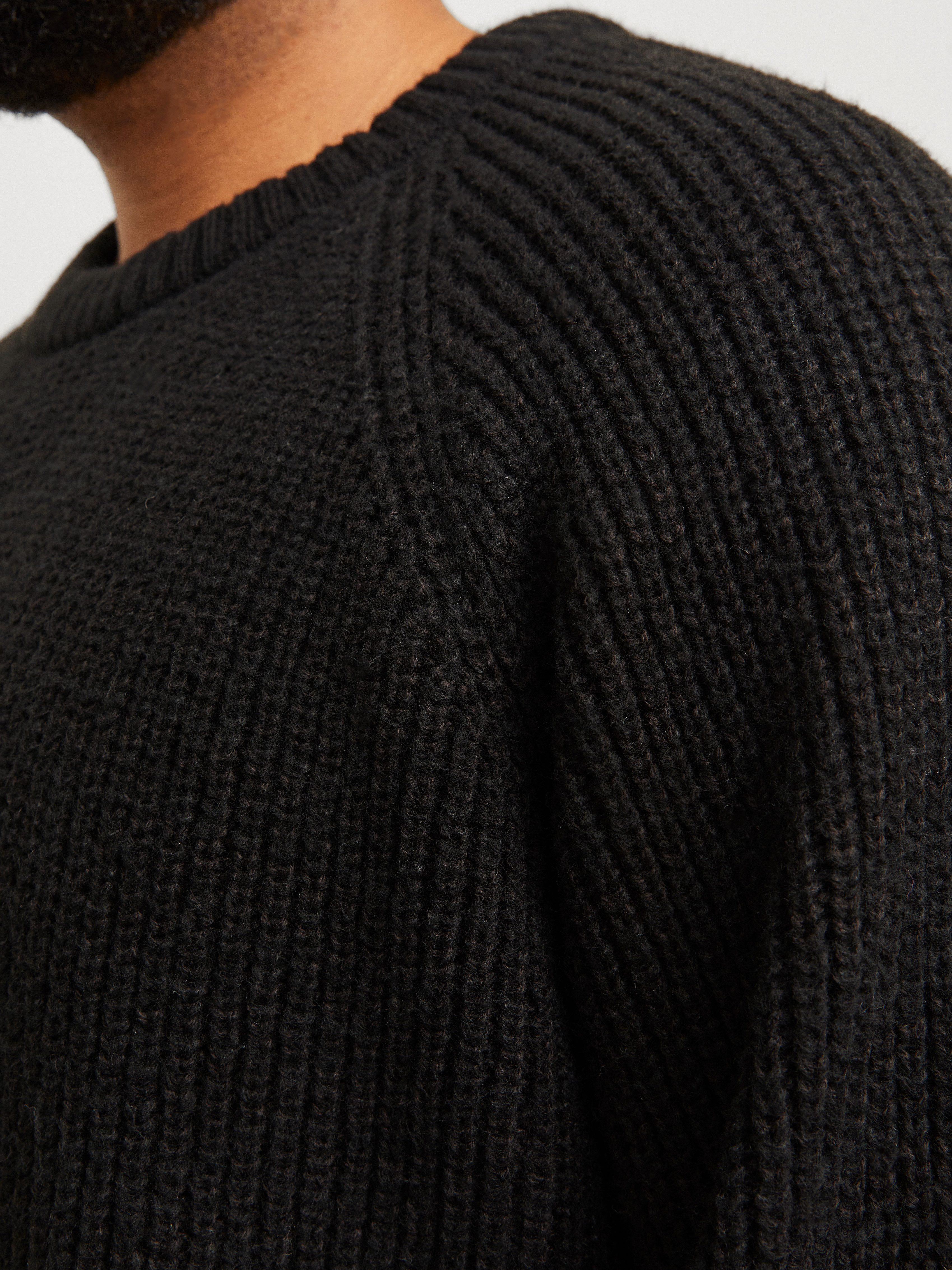 Jack & Jones PlusSize Trui met ronde hals JJJONES KNIT CREW NECK PLS