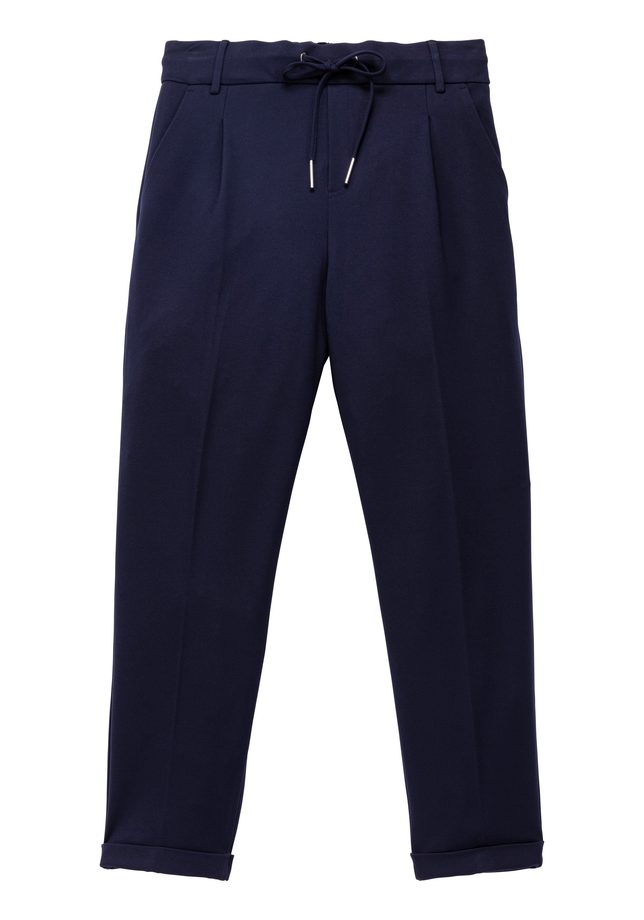 United Colors of Benetton Jogpants met bindkoord en riemlussen