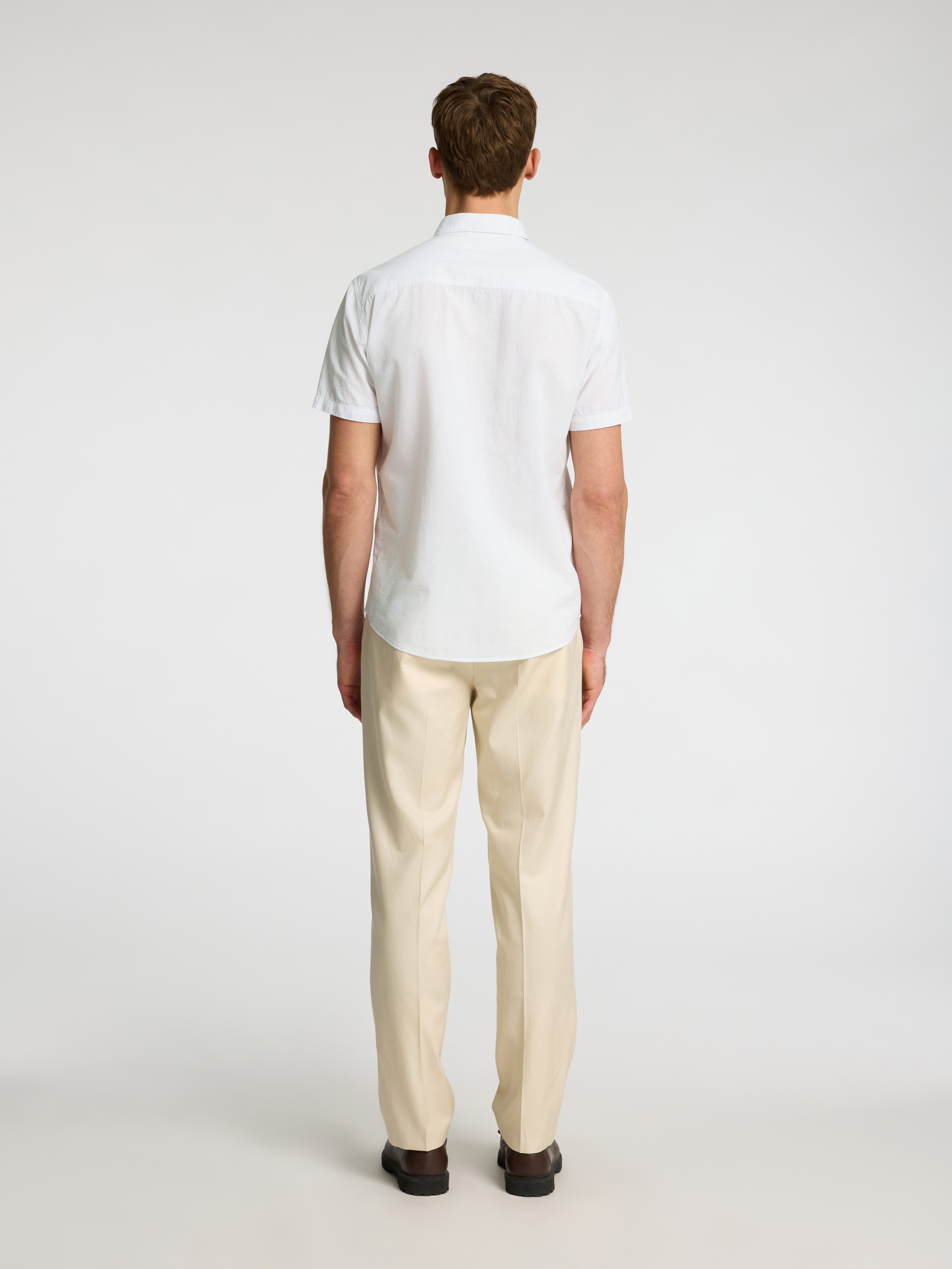 SELECTED HOMME Overhemd met korte mouwen SLHREG-SUN SHIRT SS NOOS