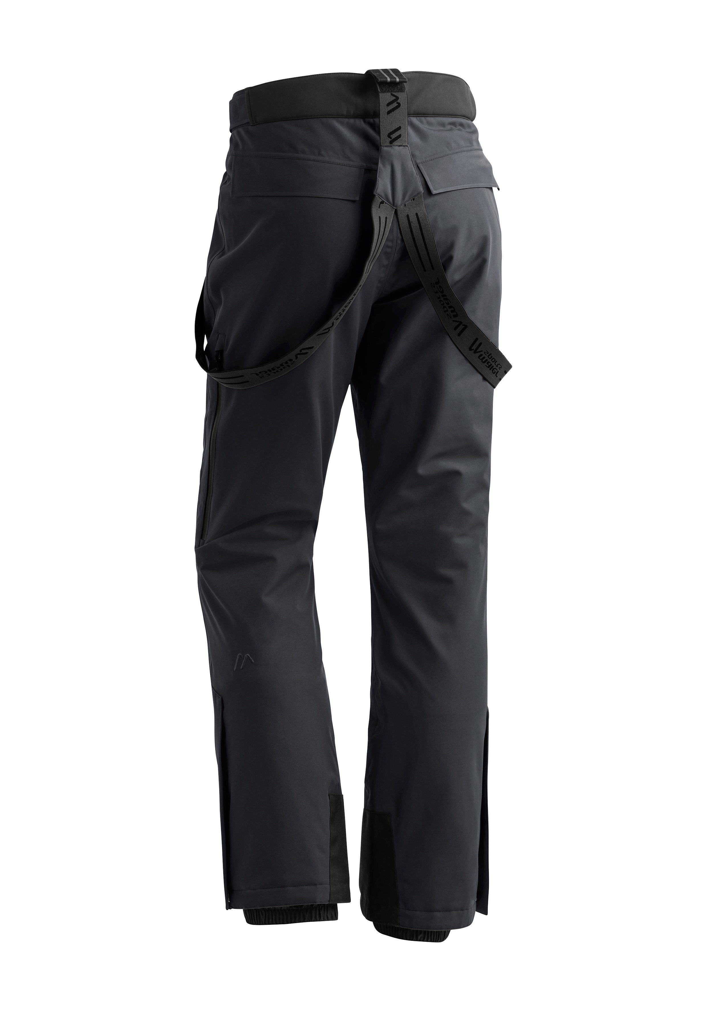 Maier Sports Skibroek Anton Vent slim Heren sneeuwbroek met bretels wind waterdicht slim fit
