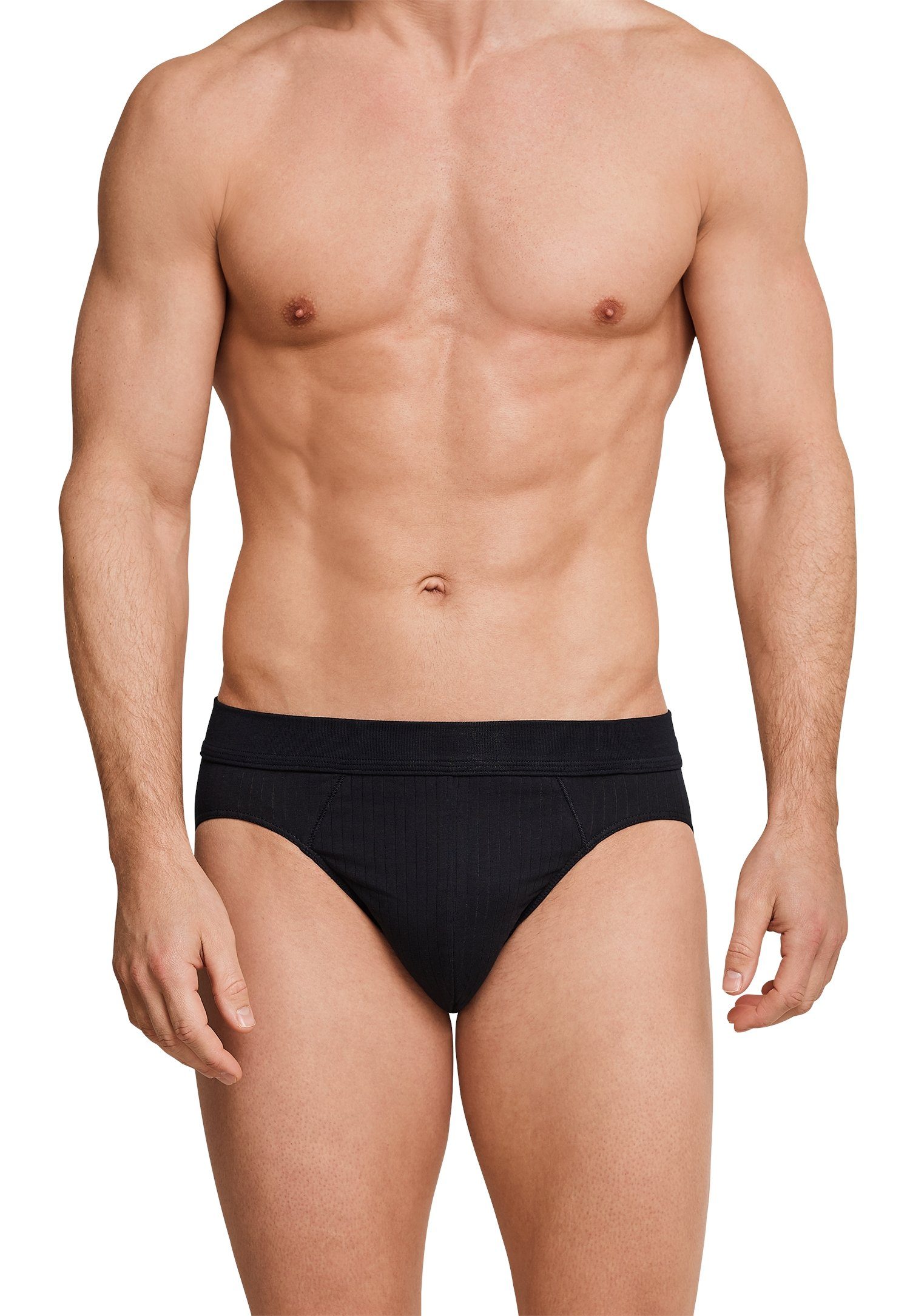 Schiesser Rio-slip Authentic met stijlvolle naaldsteek (2 stuks, Set van 2)
