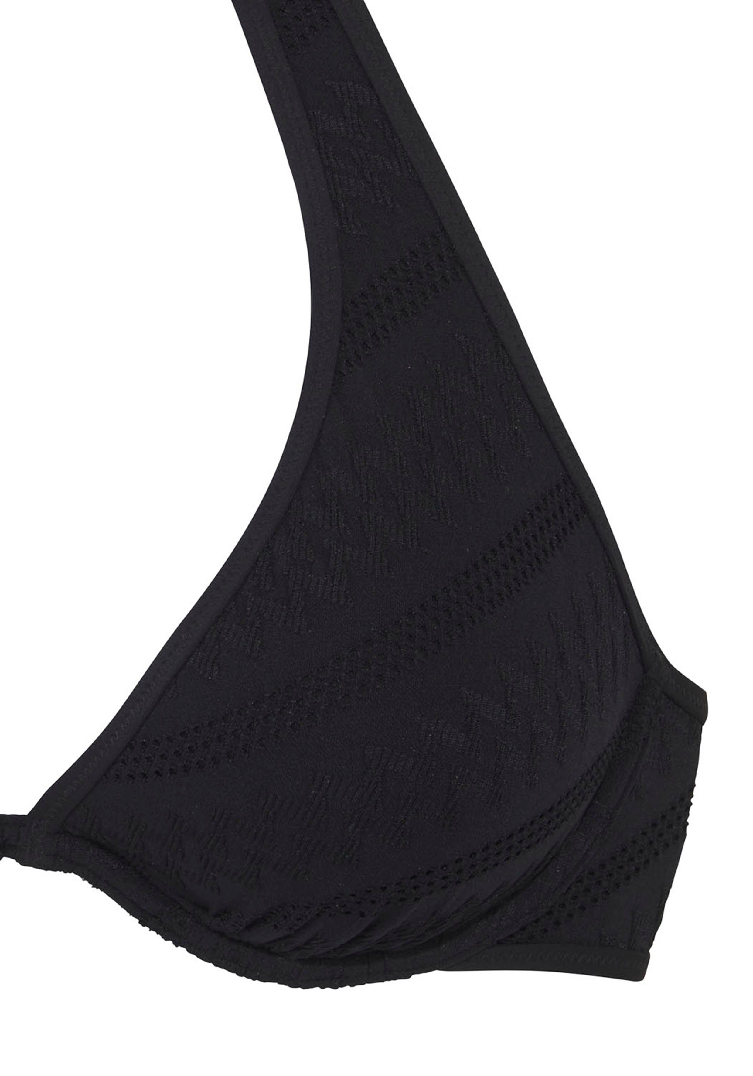 s.Oliver RED LABEL Beachwear Beugelbikini Naila met structuur (set)