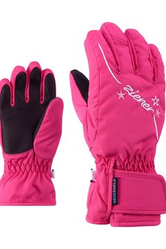 ziener skihandschoenen lula as(r) grils junior roze
