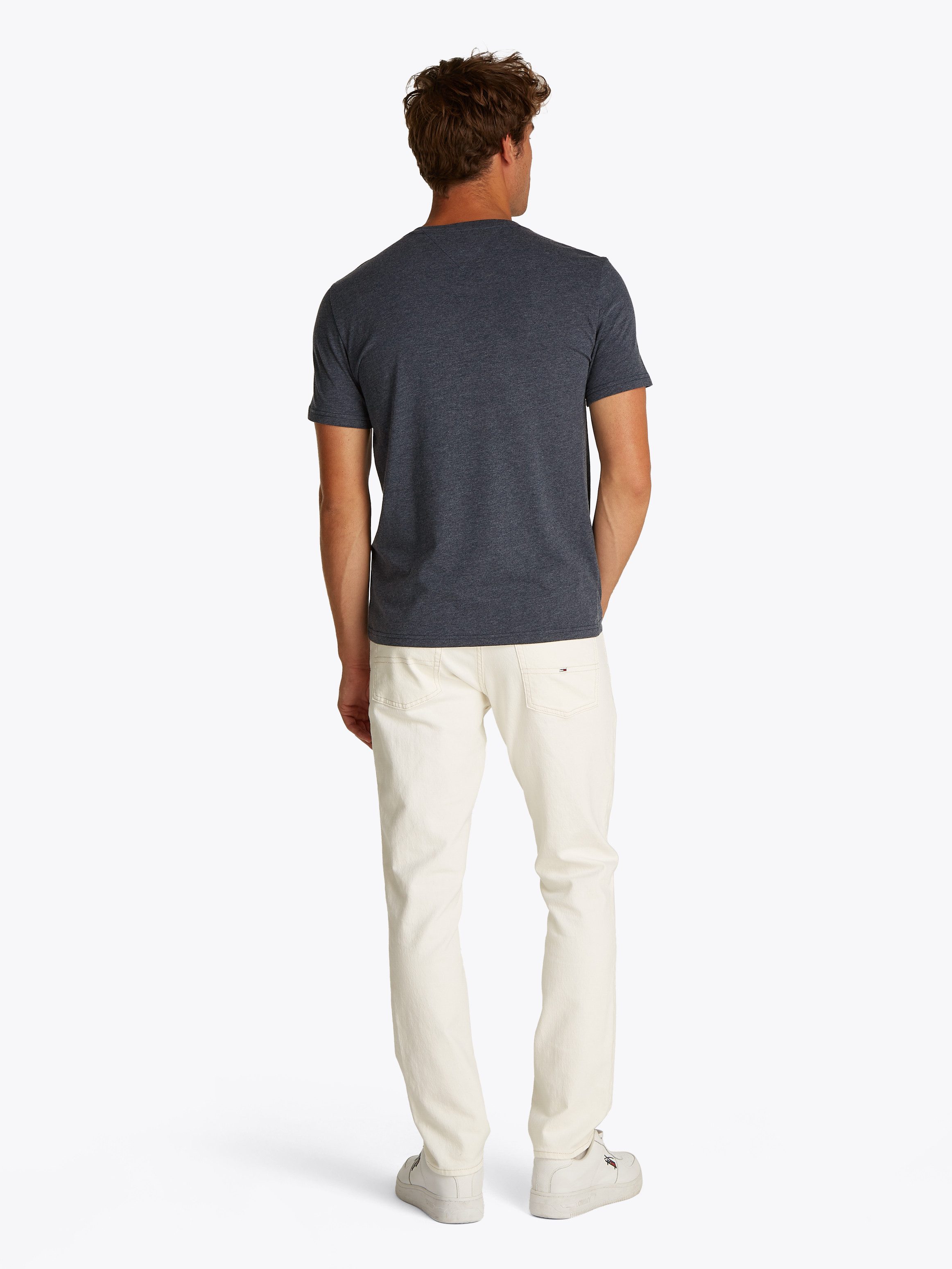 TOMMY JEANS T-shirt TJM XSLIM JASPE VNECK TEE EXT