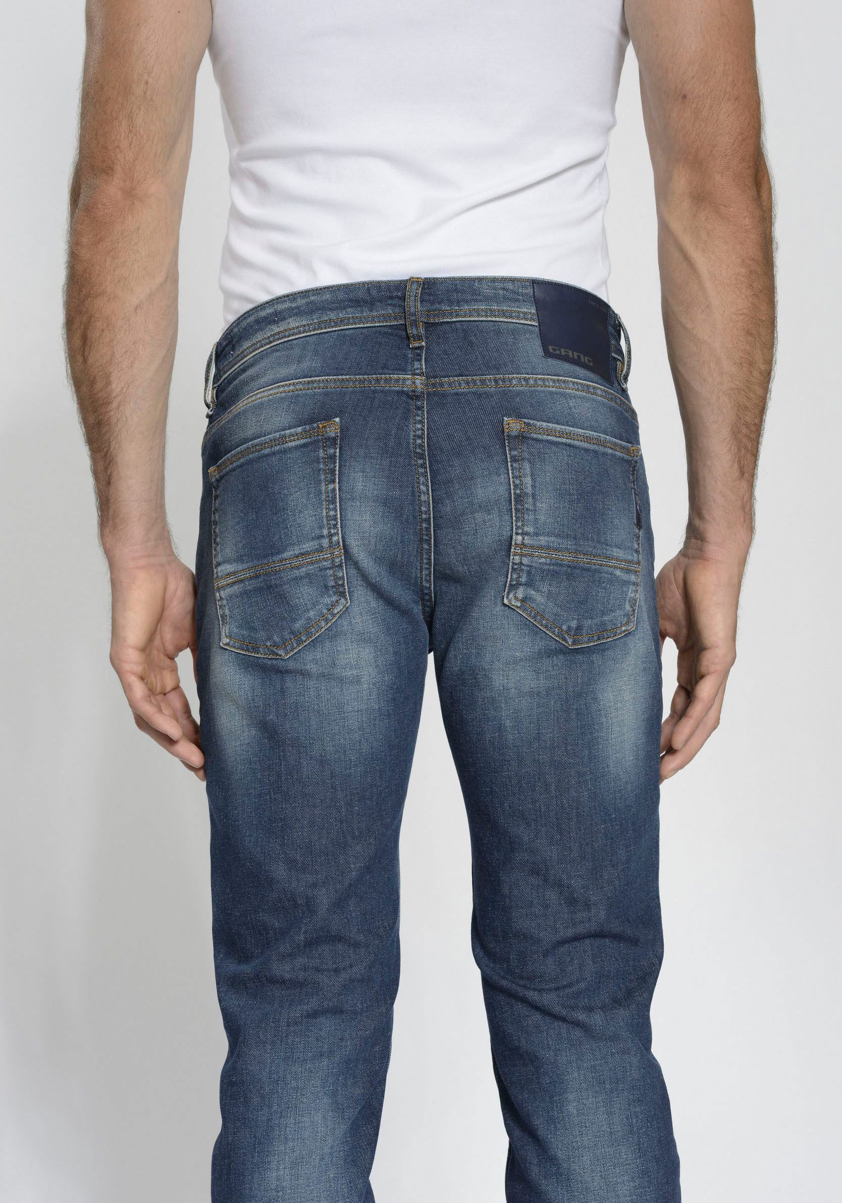 GANG 5-pocket jeans 94NICO in twee verschillende broeklengtes in 5-pocket stijl