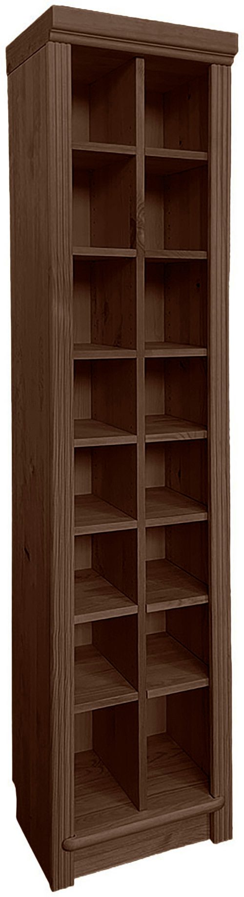 Home affaire Wandplank Soeren van massief grenen, in 2 hoogten, diepte 29 cm wandplanken & -rekken maat 185 cm bruin