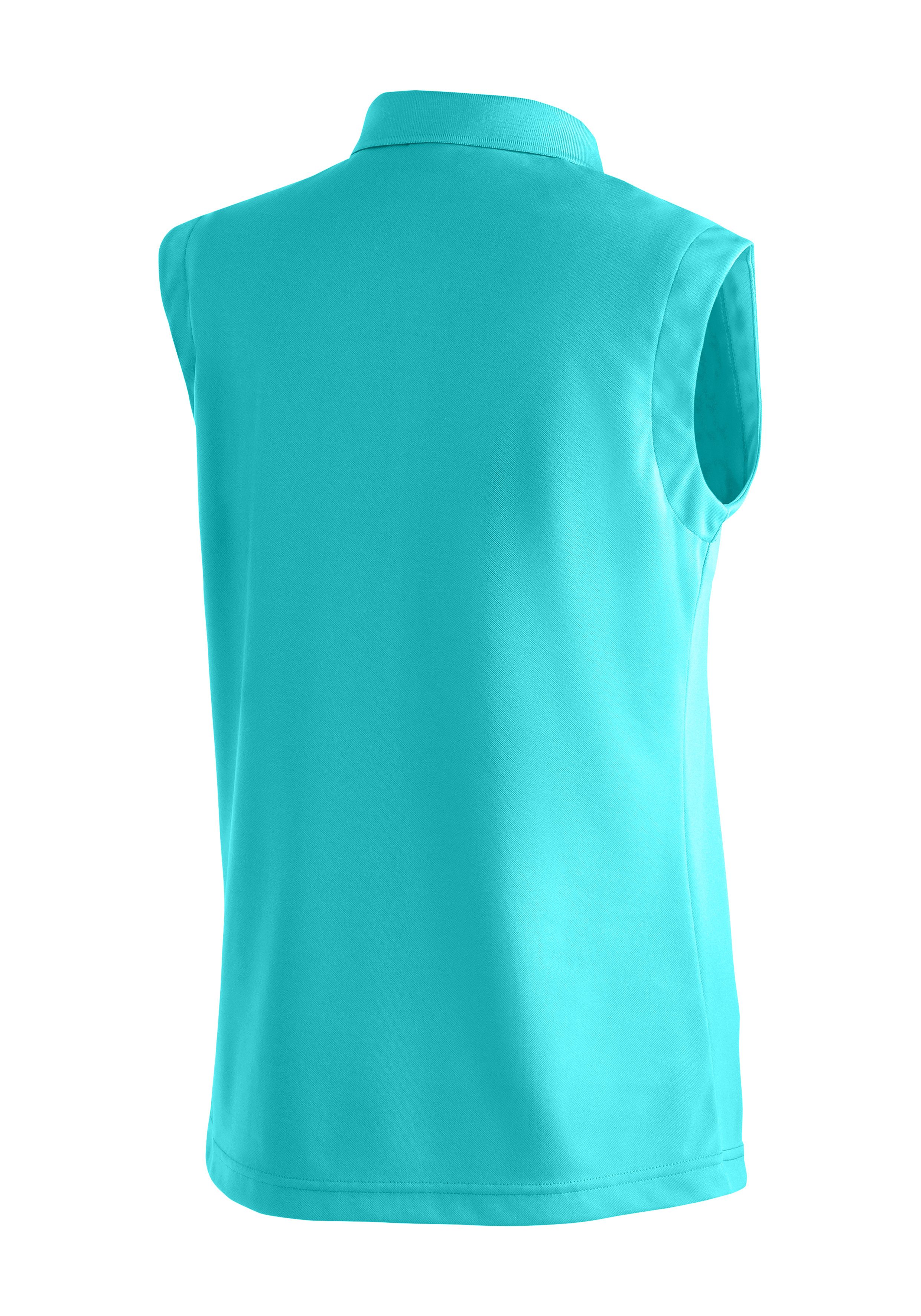 Maier Sports Poloshirt Ulrike sleeveless Dames functioneel shirt, mouwloos vrijetijdsshirt, regular fit