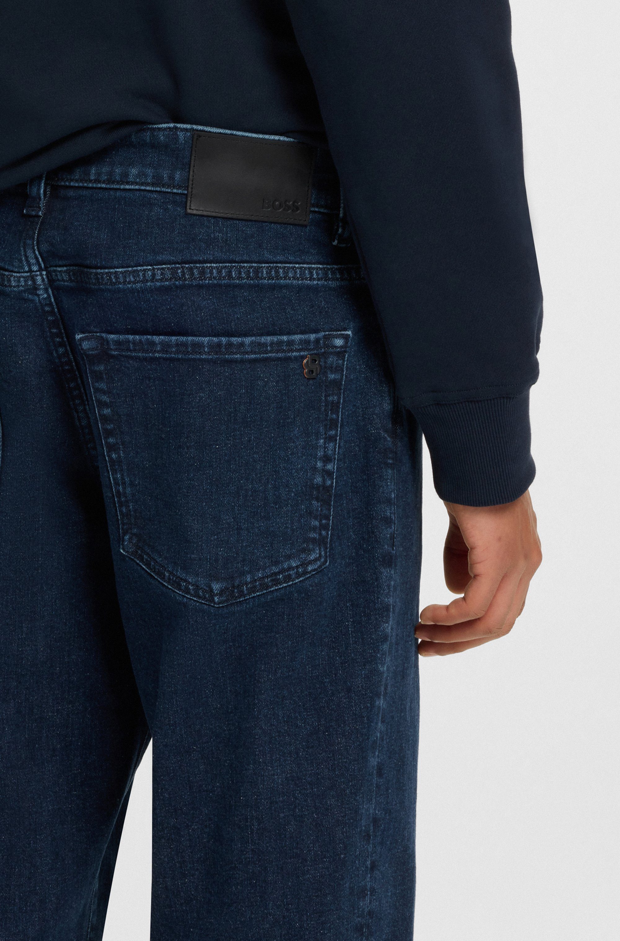 Boss Orange Regular fit jeans Re Maine in stijlvolle wassing