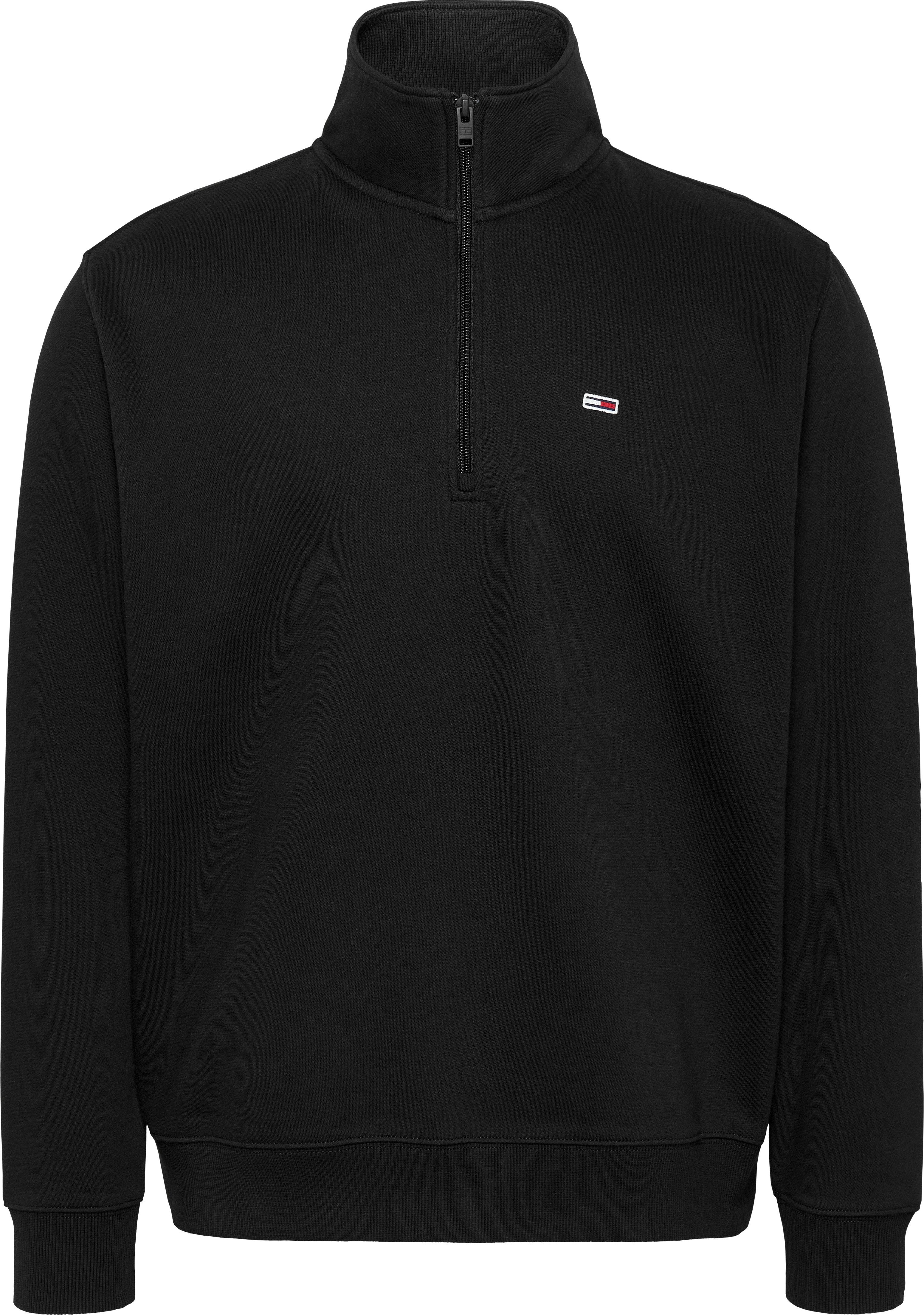 TOMMY JEANS Sweatshirt TJM REG FLEECE 1 4ZIP MOCK NECK