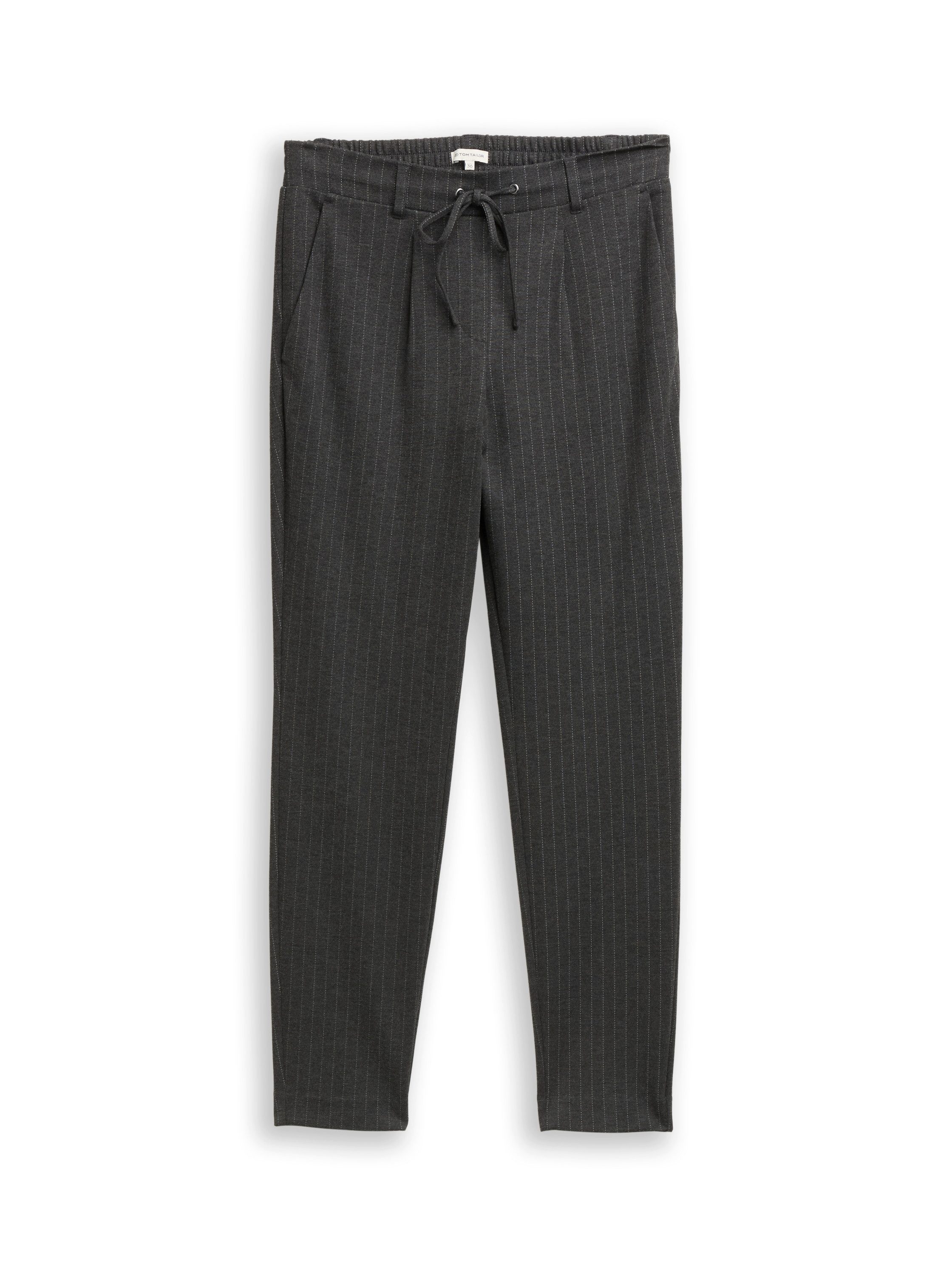 Tom Tailor Stoffen broek met krijtstrepen