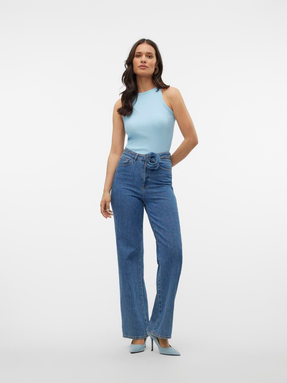 Vero Moda Tanktop VMCHLOE SHORT TANK TOP JRS NOOS