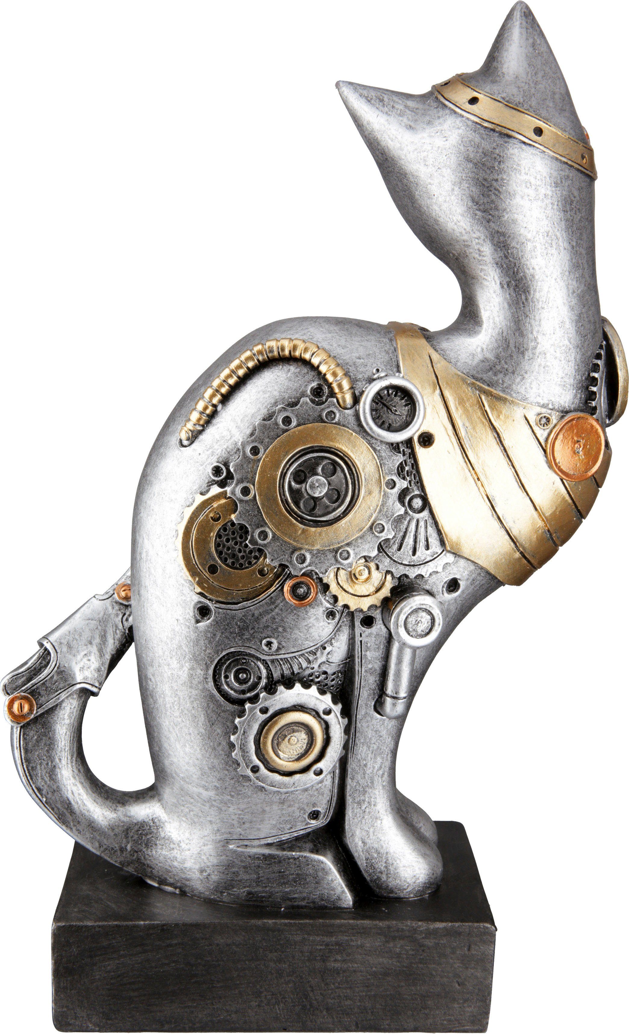 Casablanca by Gilde Dierfiguur Sculptuur Steampunk Cat (1 stuk)