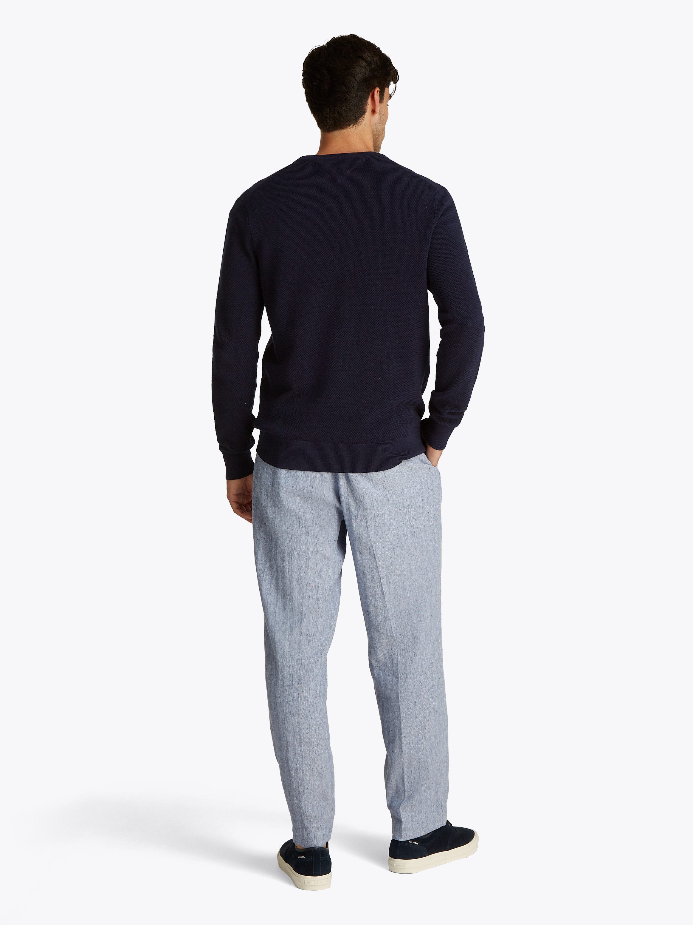 Tommy Hilfiger Trui met ronde hals ESSENTIAL STRUCTURE CREW NECK